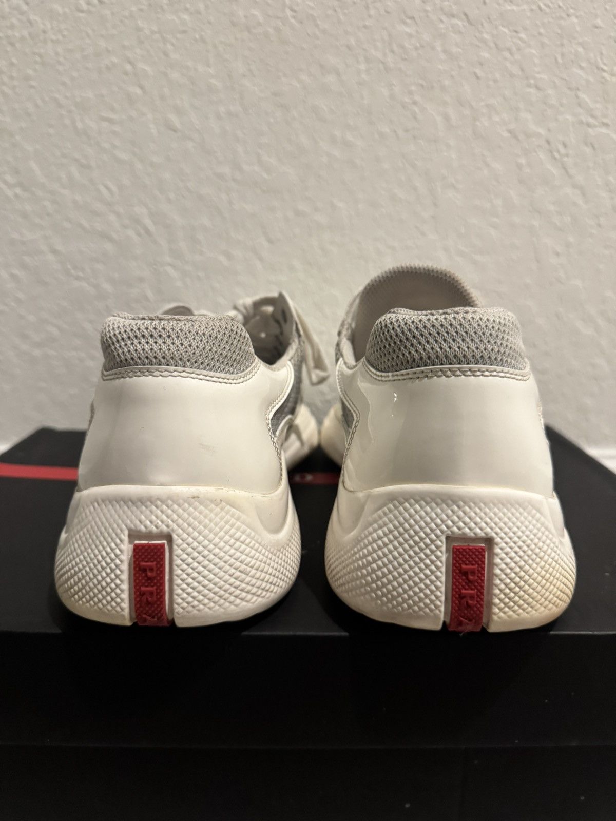 Prada PRADA America Cup White Sneaker Size US 10 / EU 43 - 6 Thumbnail