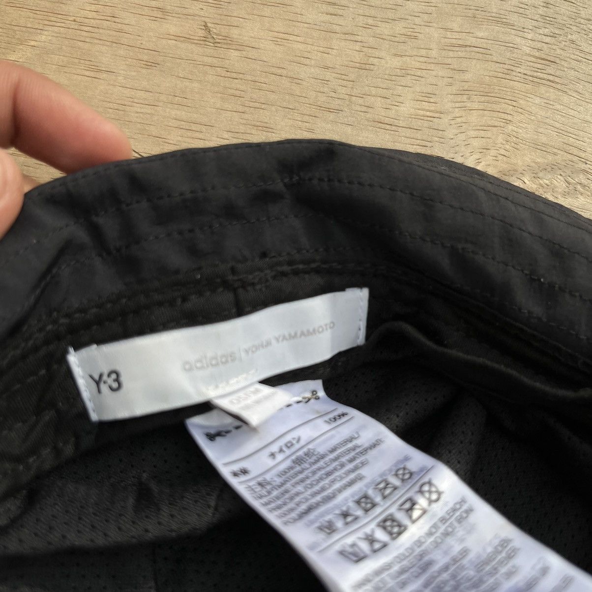 Yohji Yamamoto YOHJI YAMAMOTO Y3 x ADIDAS BUCKET HAT OSFM Size ONE SIZE - 3 Thumbnail