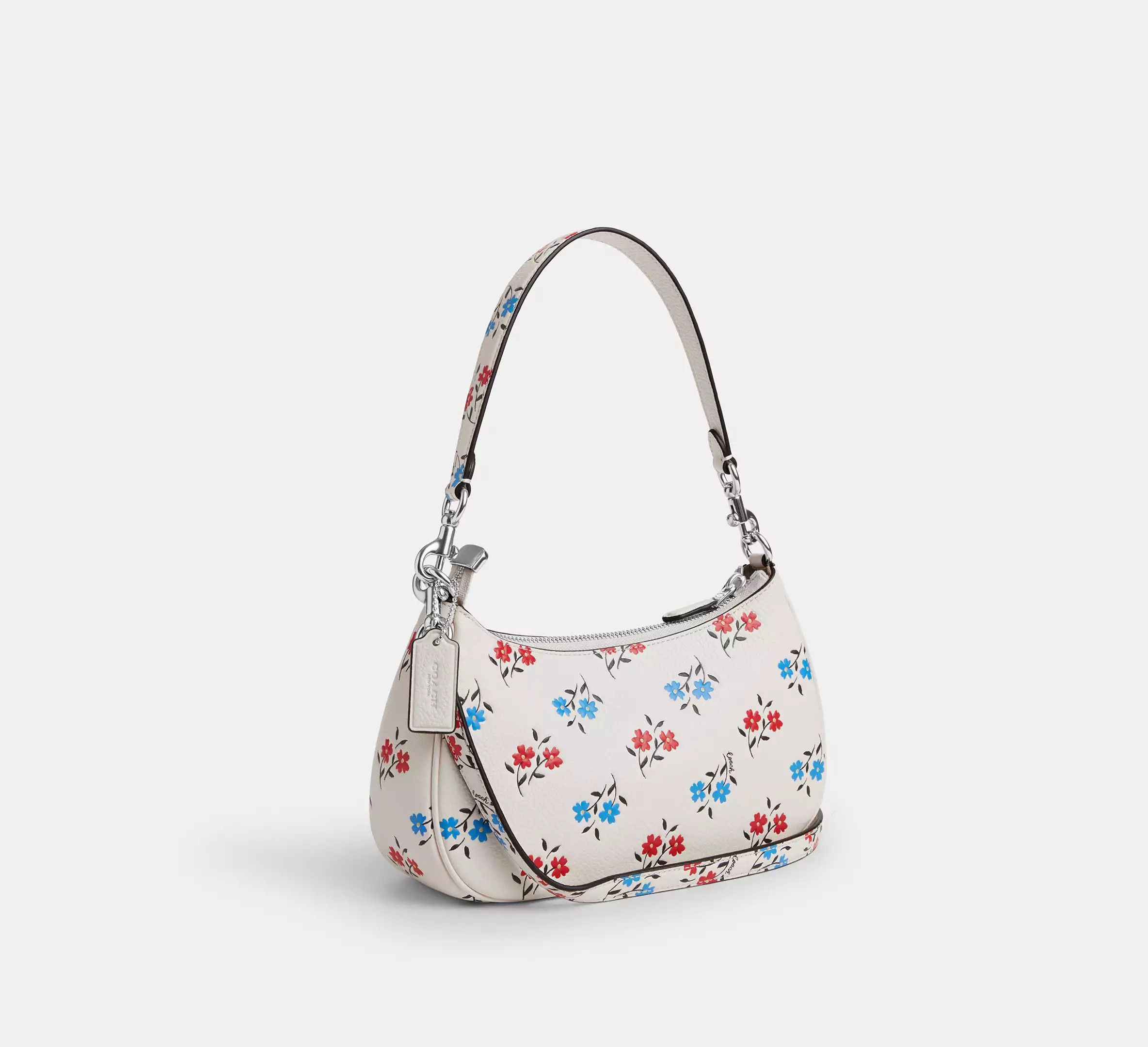 Coach Teri Shoulder Bag With Floral Print CT830 Size ONE SIZE - 9 Thumbnail