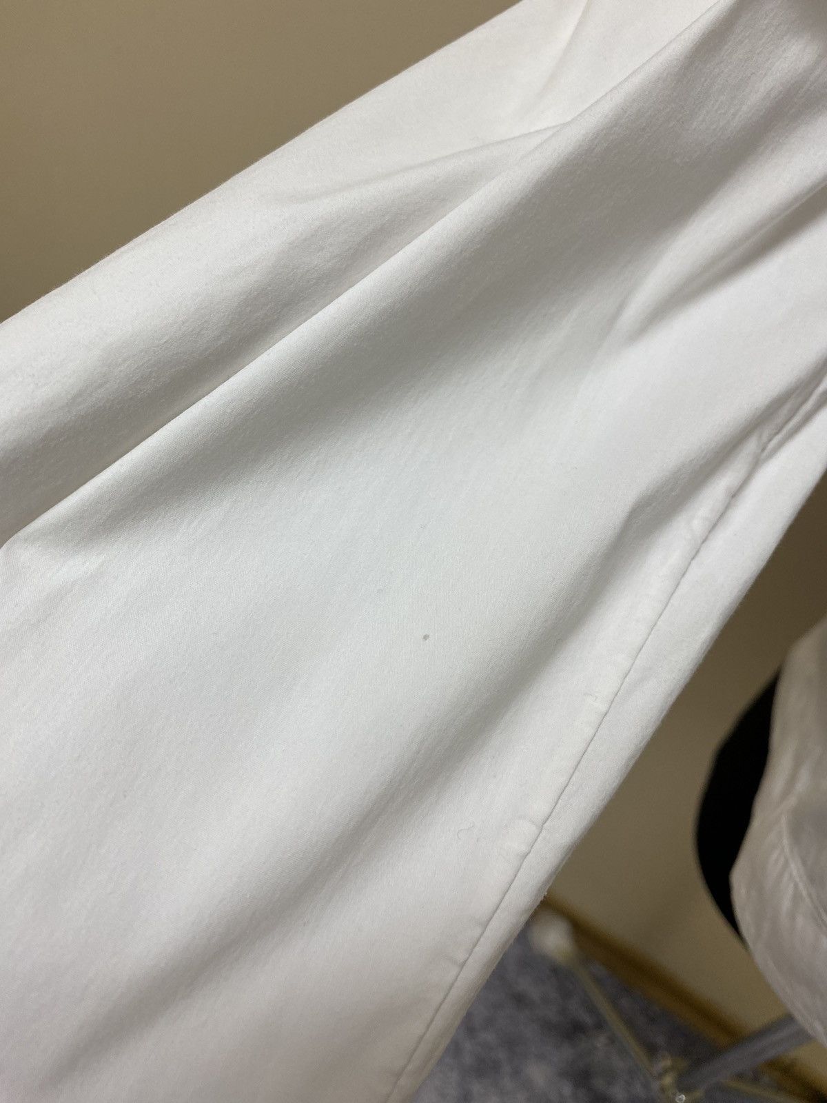 Transit Uomo Transit Par Such Womens Avant Garde White Button Up Shirt Size M / US 6-8 / IT 42-44 - 10 Thumbnail