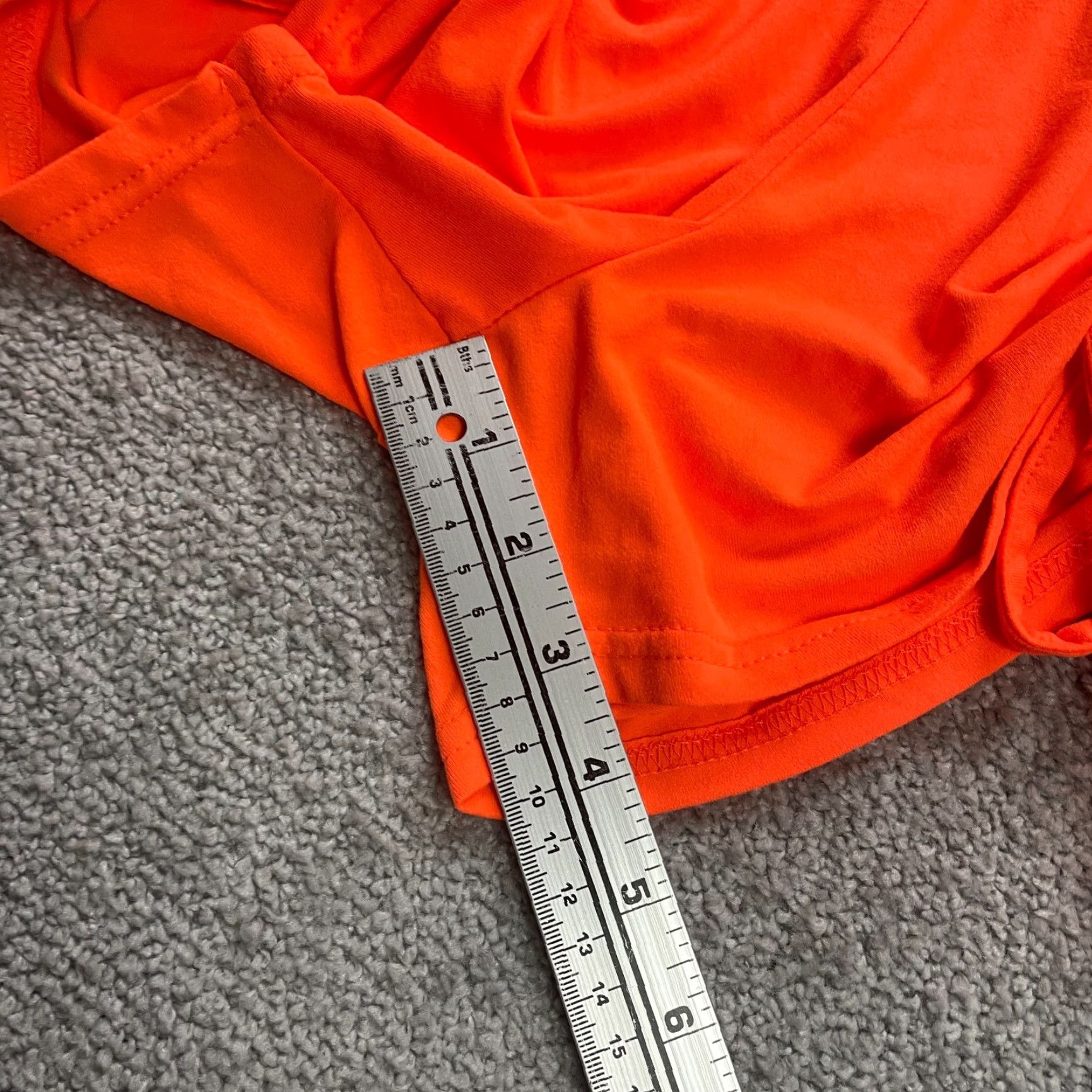 Vintage Rosee Roma Concept Active Shorts Women Medium Orange Yoga Bike Side Ties 26x3.5 Size 32" / US 10 / IT 46 - 7 Thumbnail