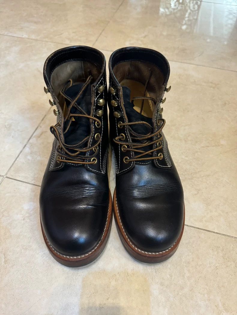 The Real McCoy's The Real McCoy Horsehide work boots, paratrooper boots, bla Size US 8 / EU 41 - 1 Thumbnail