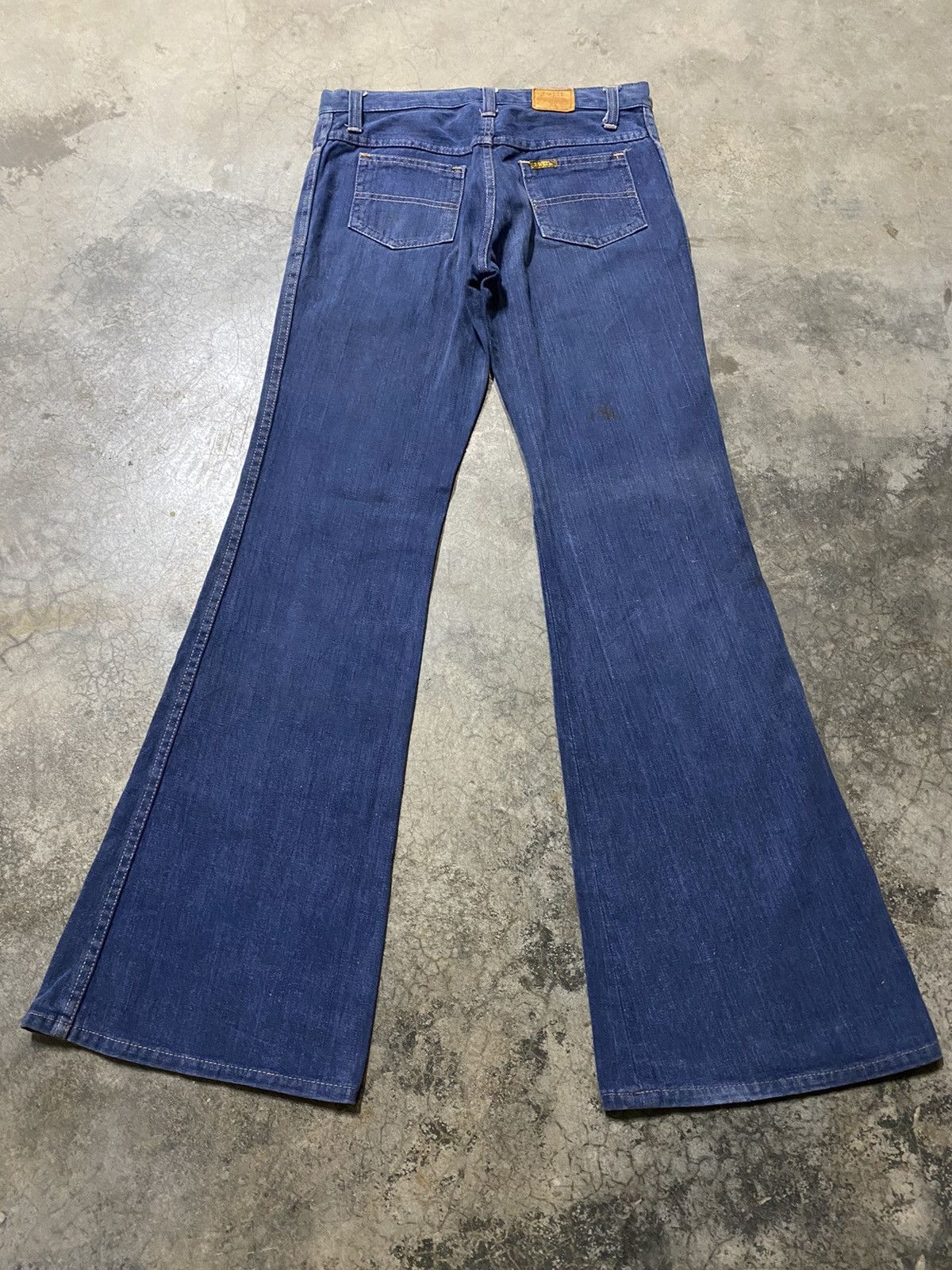 Vintage Flare Jeans Vintage X-West Canton Made in Usa Size US 29 - 1 Thumbnail