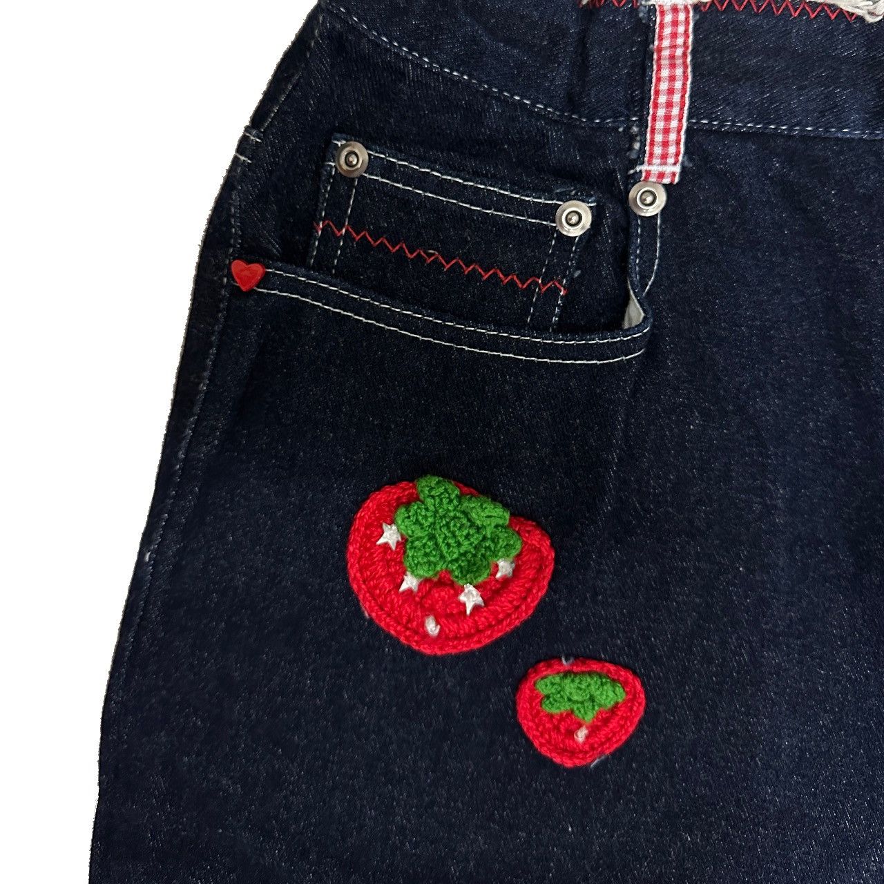 Angel Blue × Japanese Brand Vintage Angel Blue Strawberry Polka Dots Capri Pants Size US 27 - 5 Thumbnail