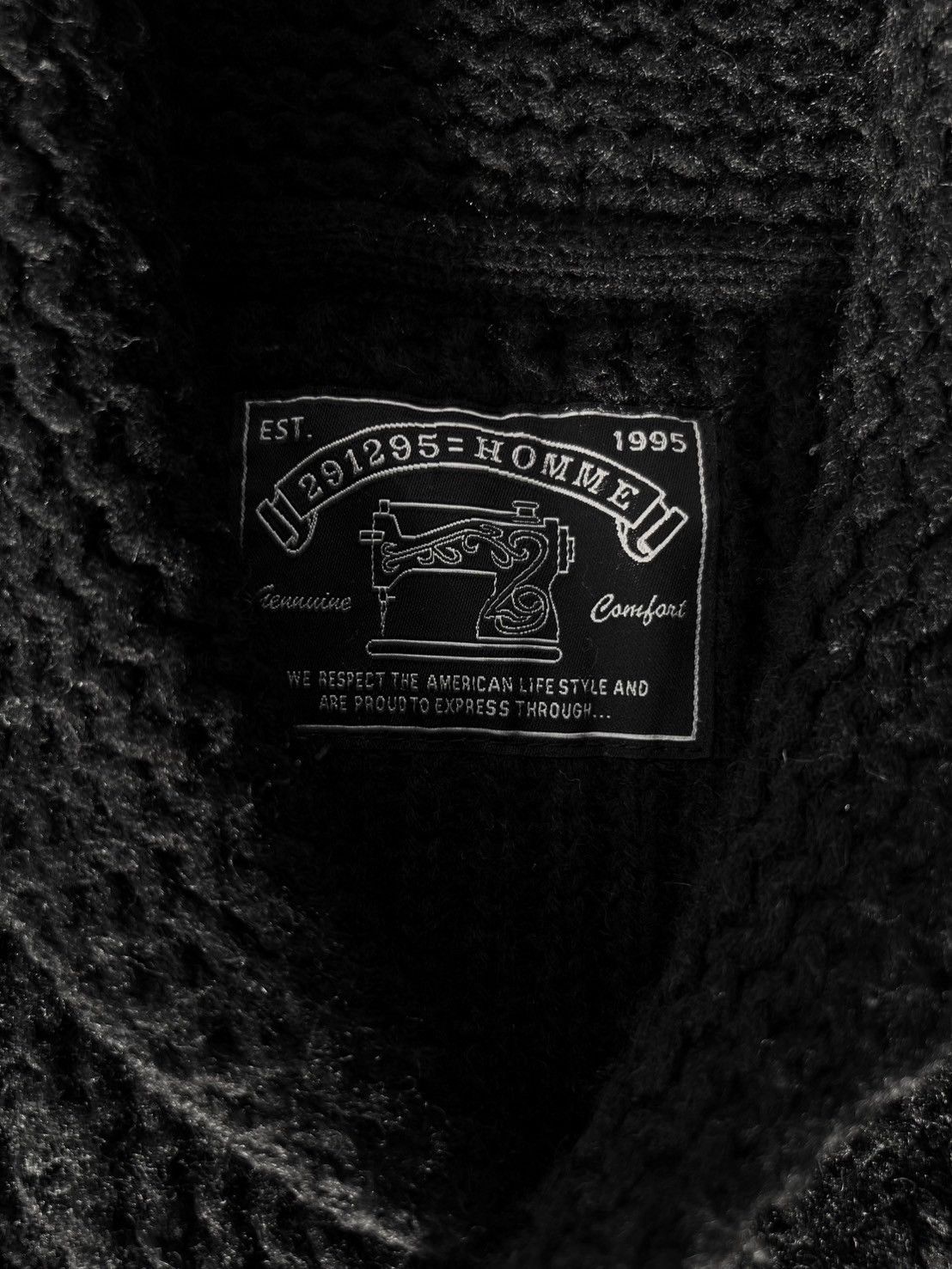 Japanese Brand Archive* 291295=HOMME KNIT CARDIGAN Size US S / EU 44-46 / 1 - 7 Thumbnail