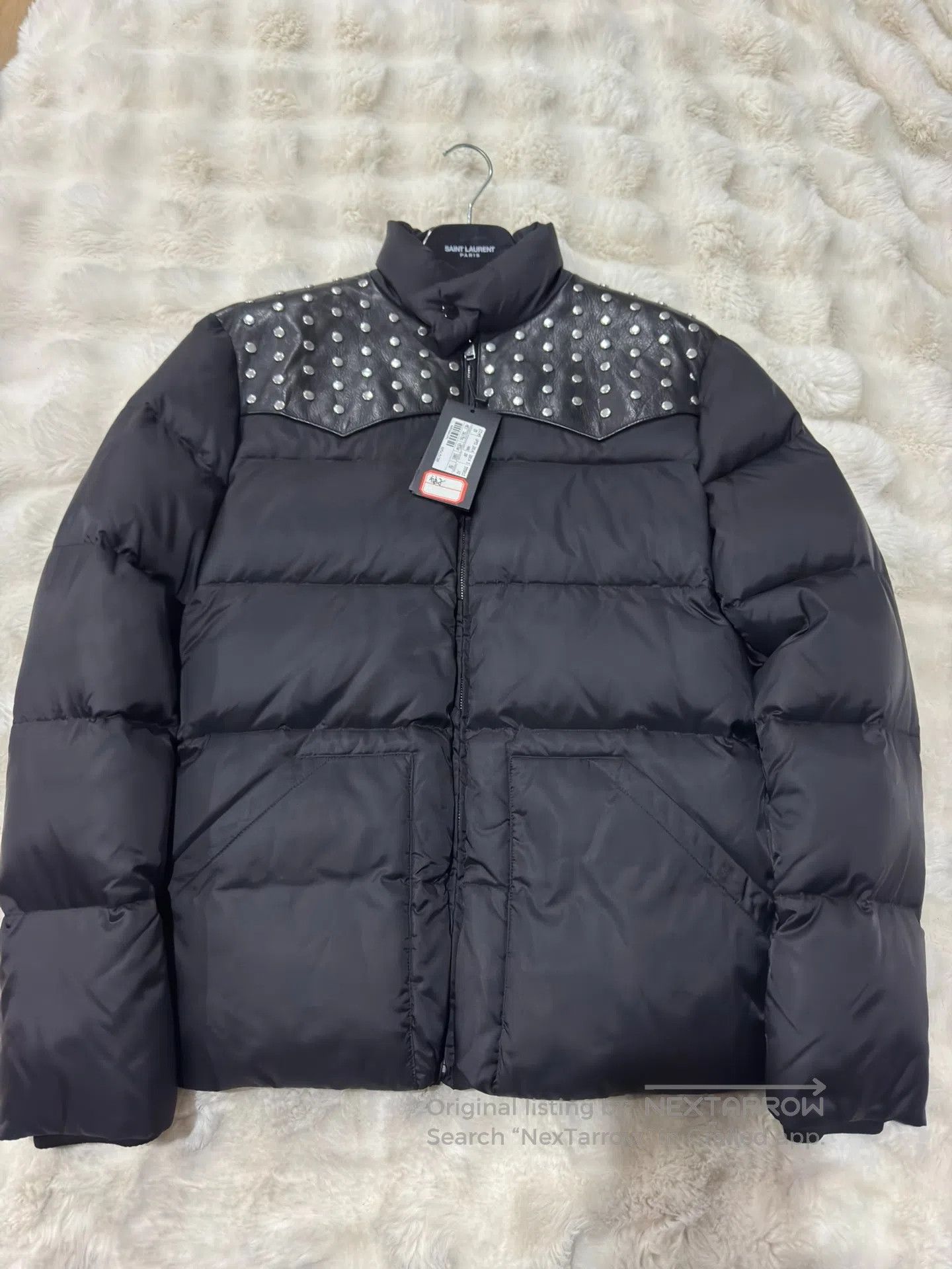 Saint Laurent Paris Saint Laurent Paris Studded Leather Padded Jacket| Size US M / EU 48-50 / 2 - 1 Thumbnail