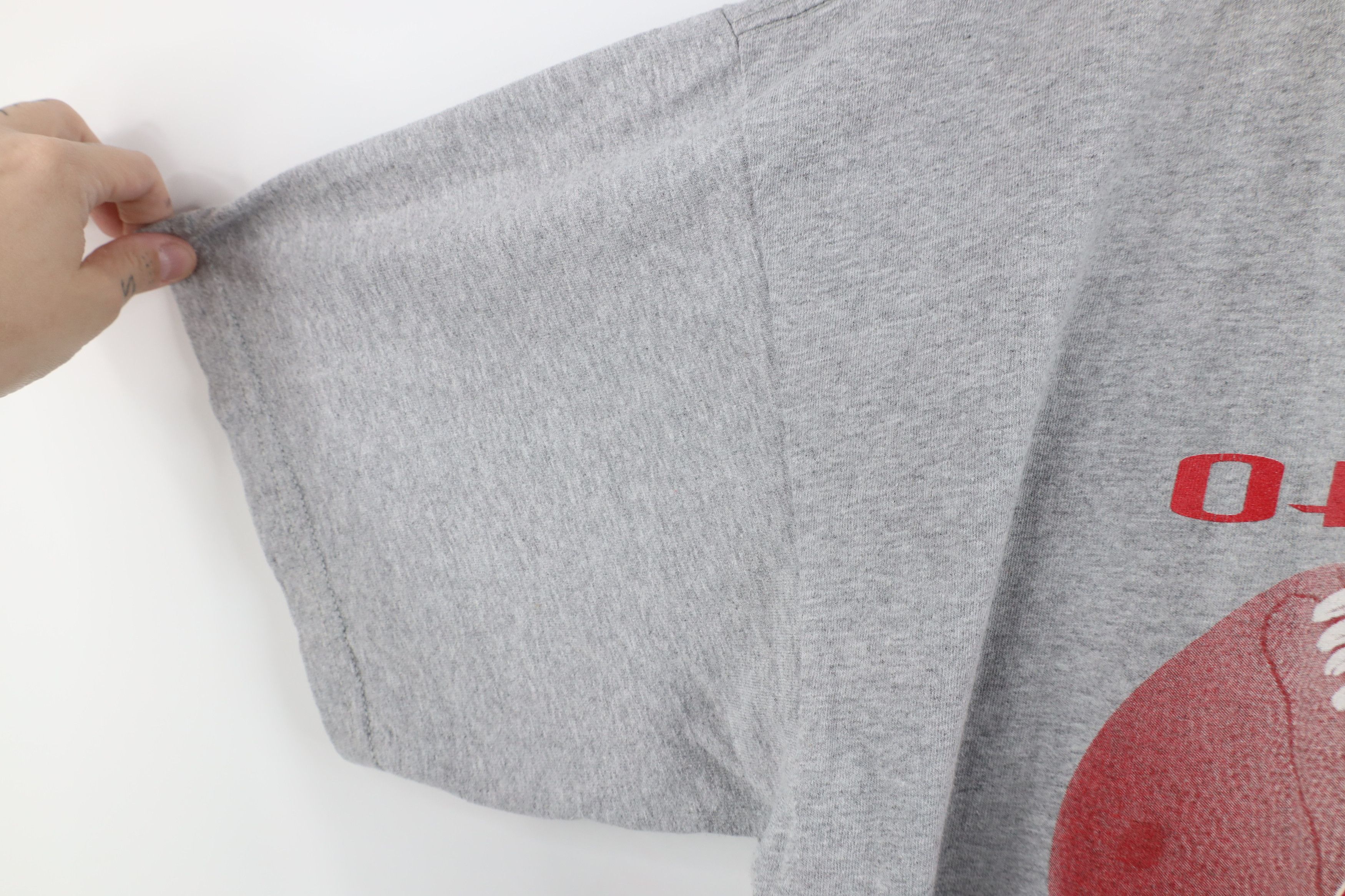 Vintage Vintage National Champs Ohio State University T-Shirt Gray Size US XL / EU 56 / 4 - 8 Thumbnail