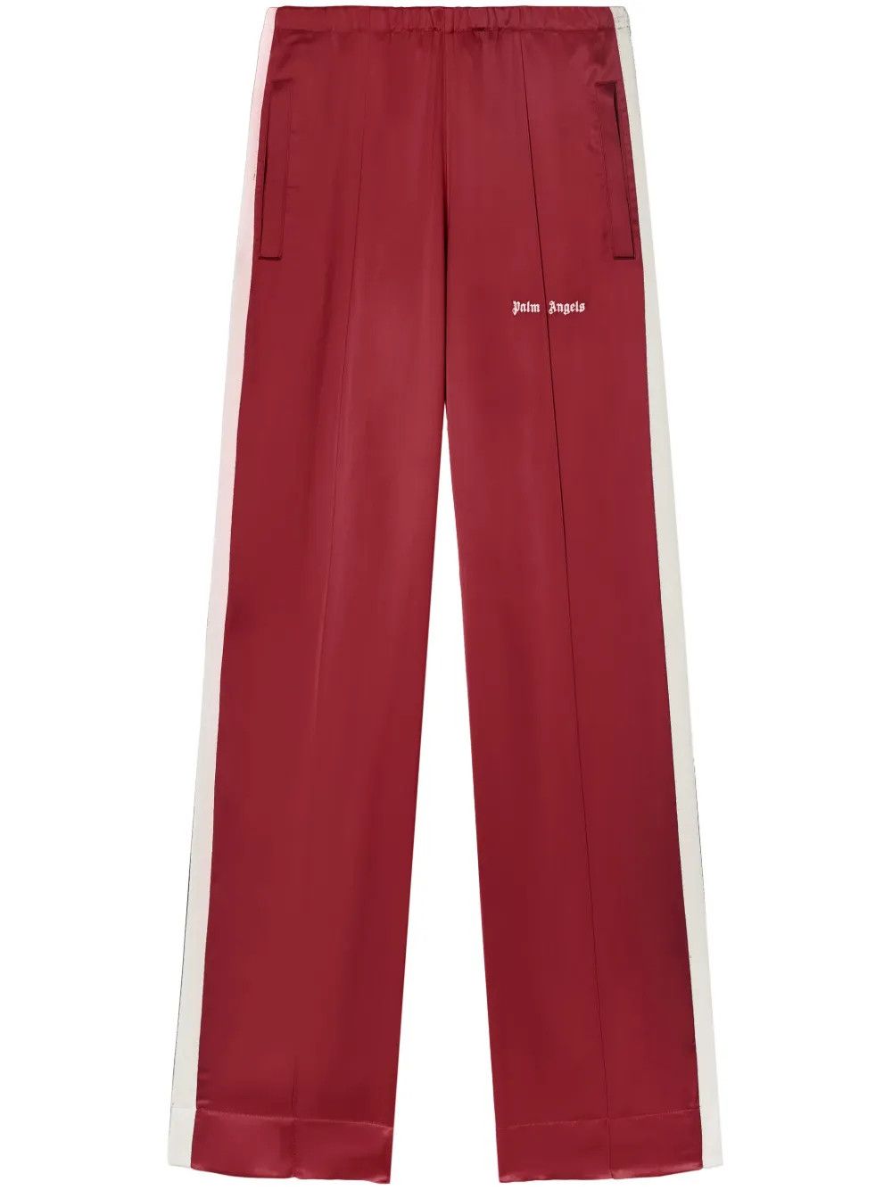 Palm Angels o1y1125 Sweatpant in Garnet/White Size 27" / US 4 / IT 40 - 1 Thumbnail