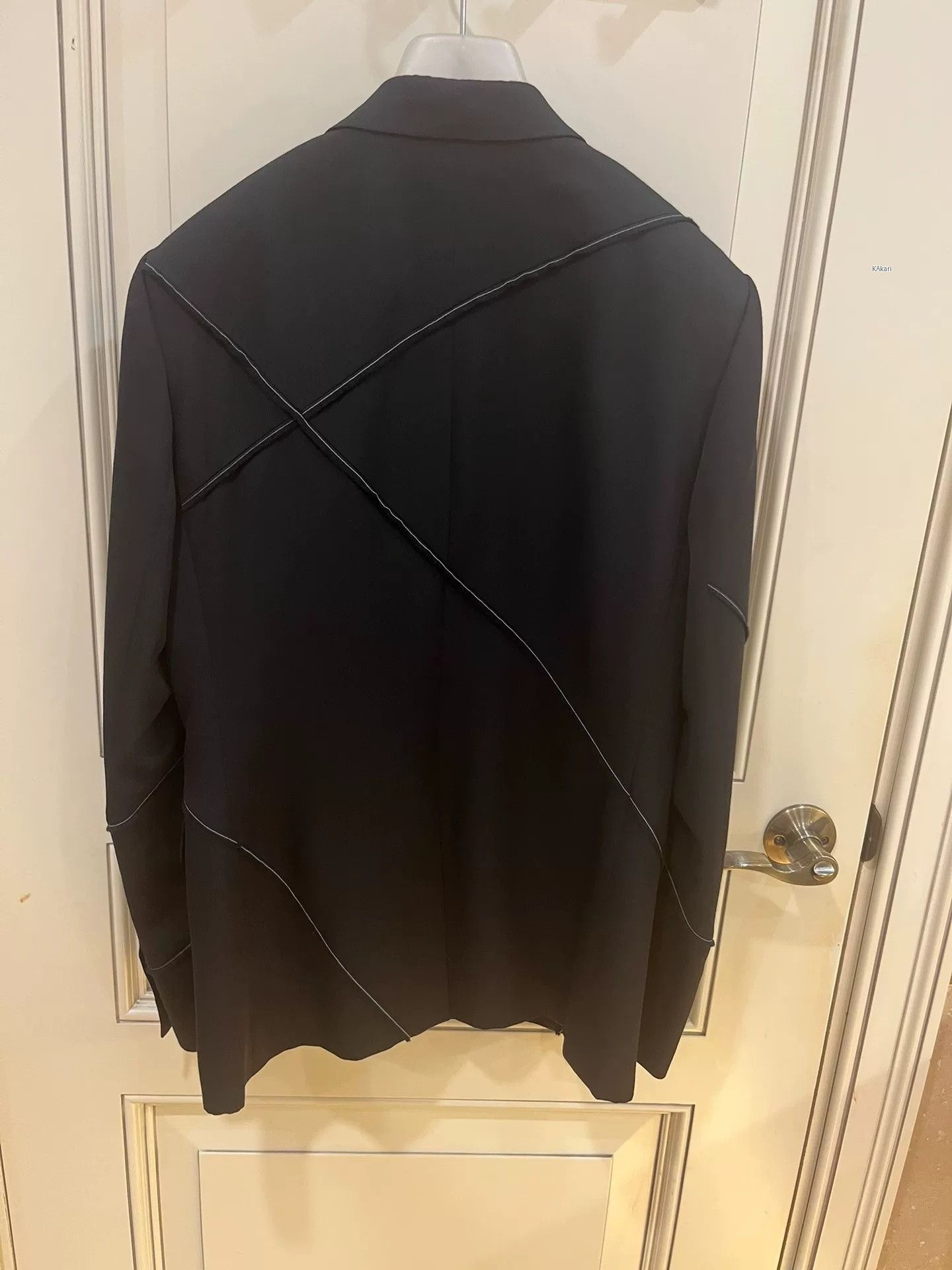 Dior Dior Runway Black Wool Ribbon Blazer 46 Size US S / EU 44-46 / 1 - 7 Thumbnail