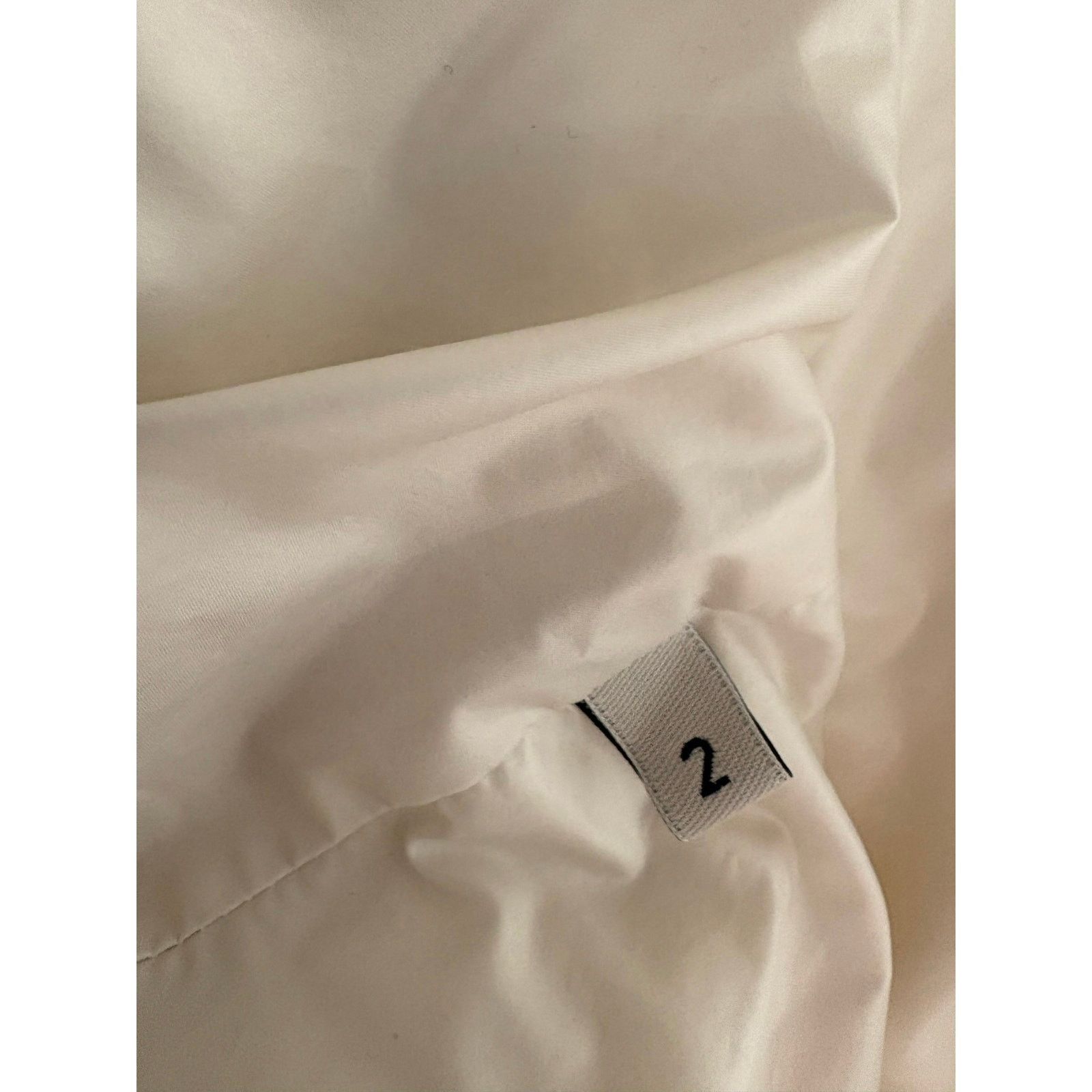 Moncler Moncler Men's Cardere Concealed Logo Jacket White | Size 2 Size US S / EU 44-46 / 1 - 13 Thumbnail