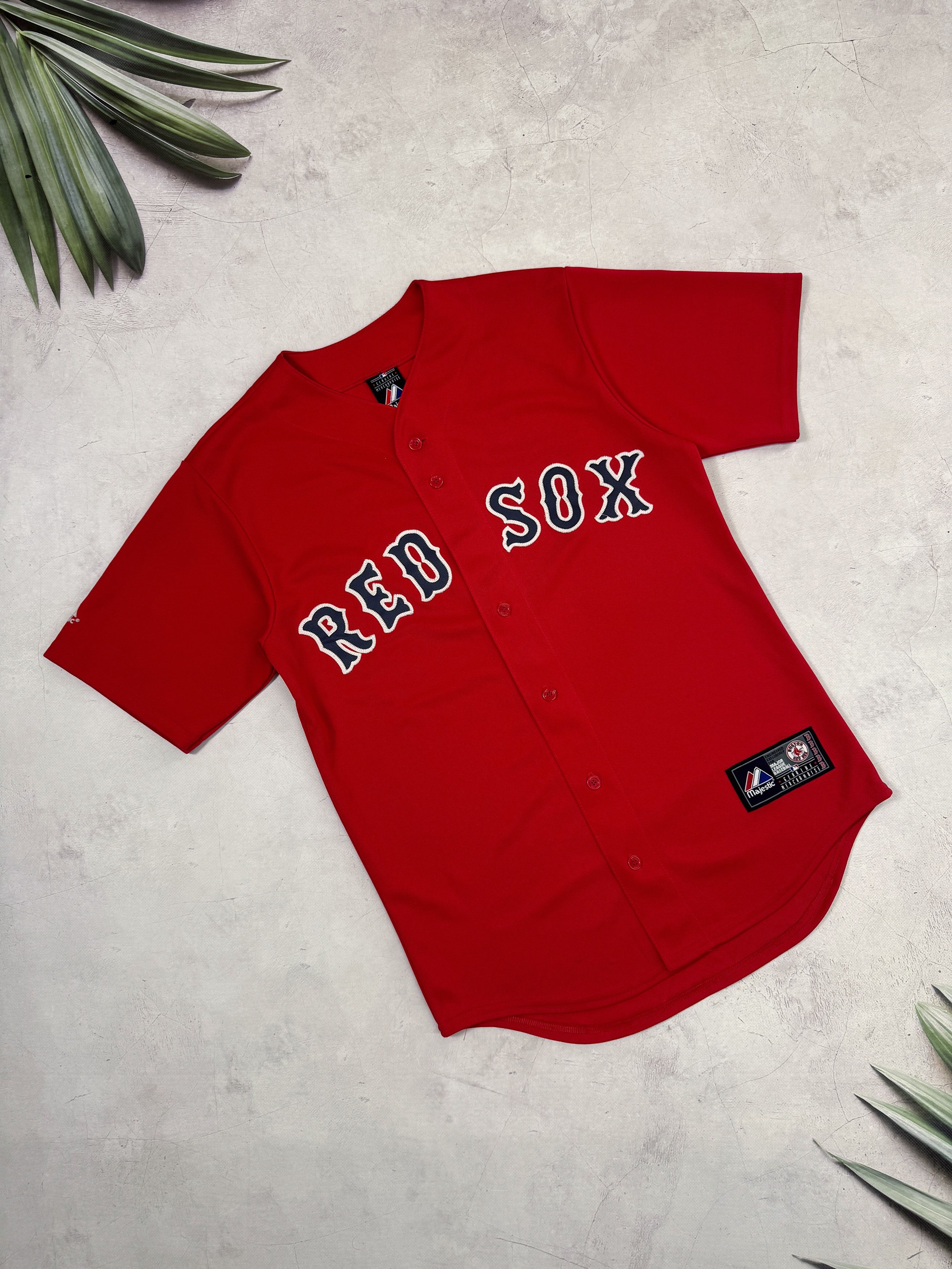Majestic Vintage Boston Red Sox Baseball Jersey Shrit by Majestic Size US S / EU 44-46 / 1 - 3 Thumbnail