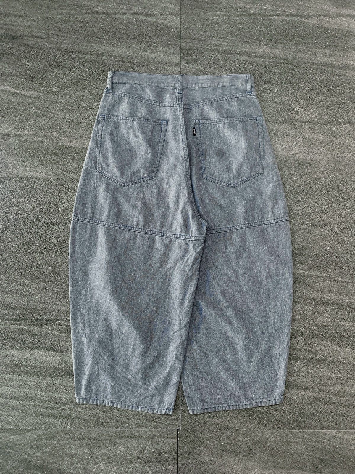 Issey Miyake FREE TAX! Ne Net Cropped Balloon Pants Size US 30 / EU 46 - 6 Thumbnail