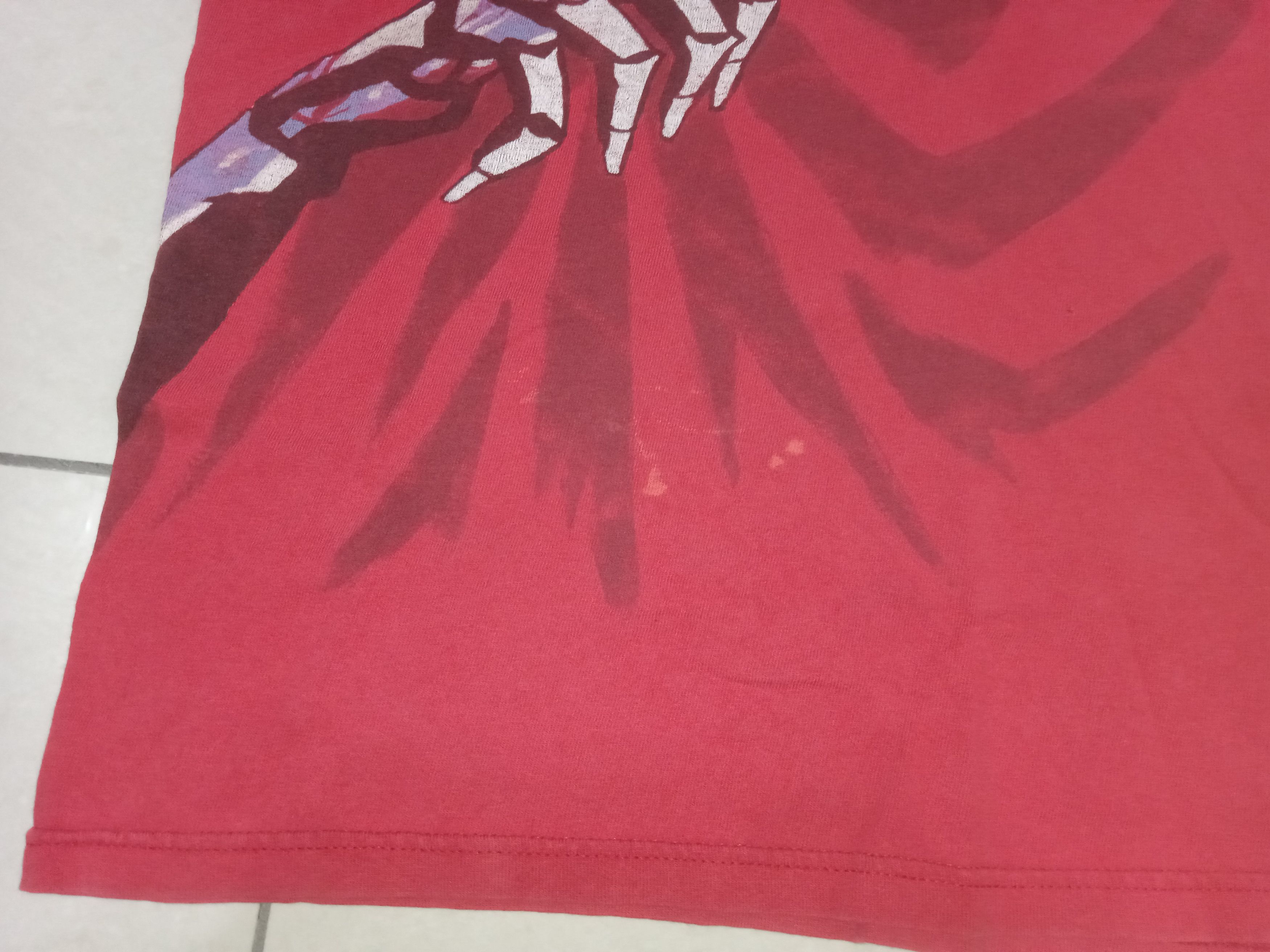 Band Tees Vintage 2000s Misfits T Shirt Thrashed Size US XL / EU 56 / 4 - 5 Thumbnail