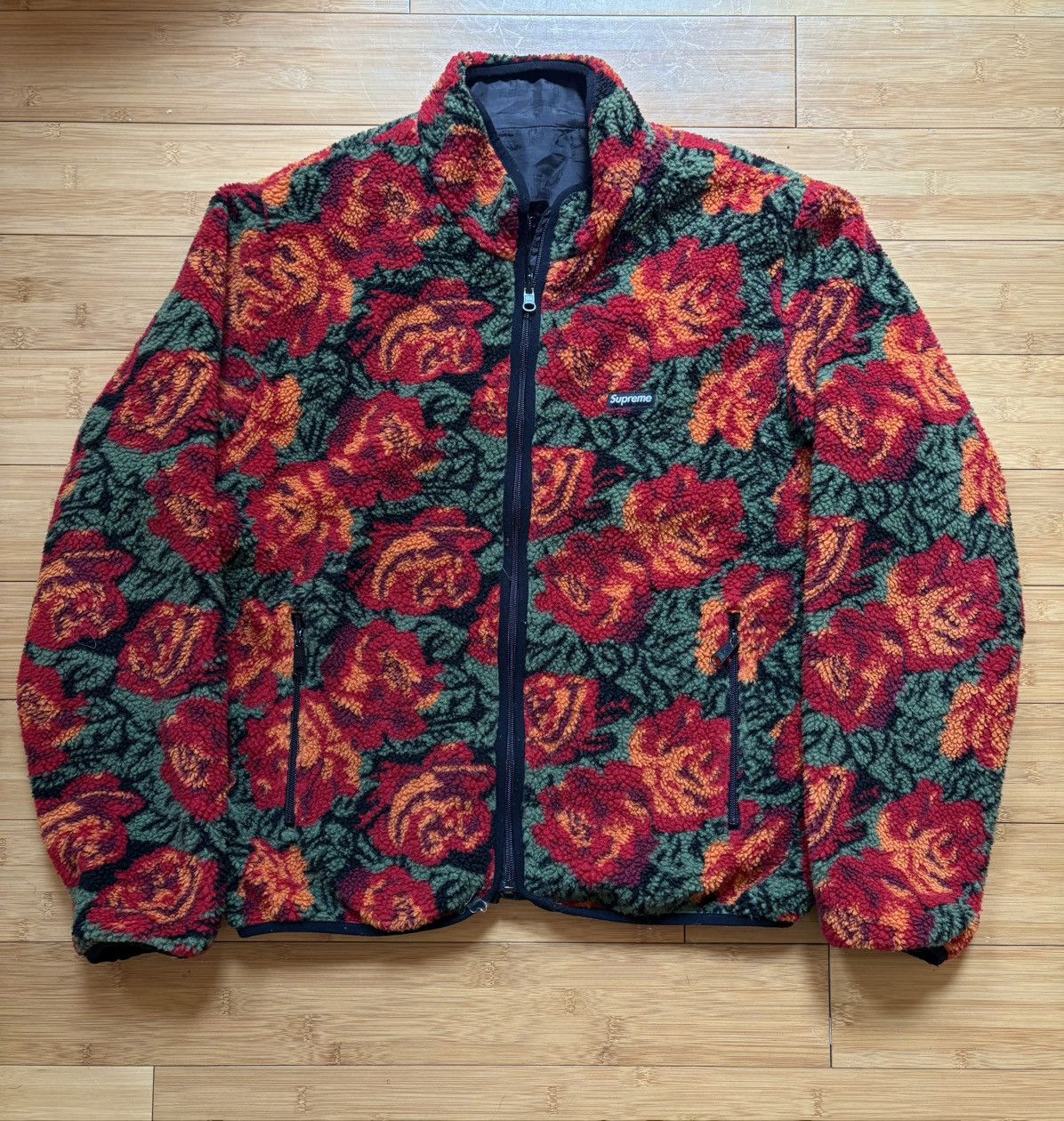 Supreme Rose Sherpa | Grailed