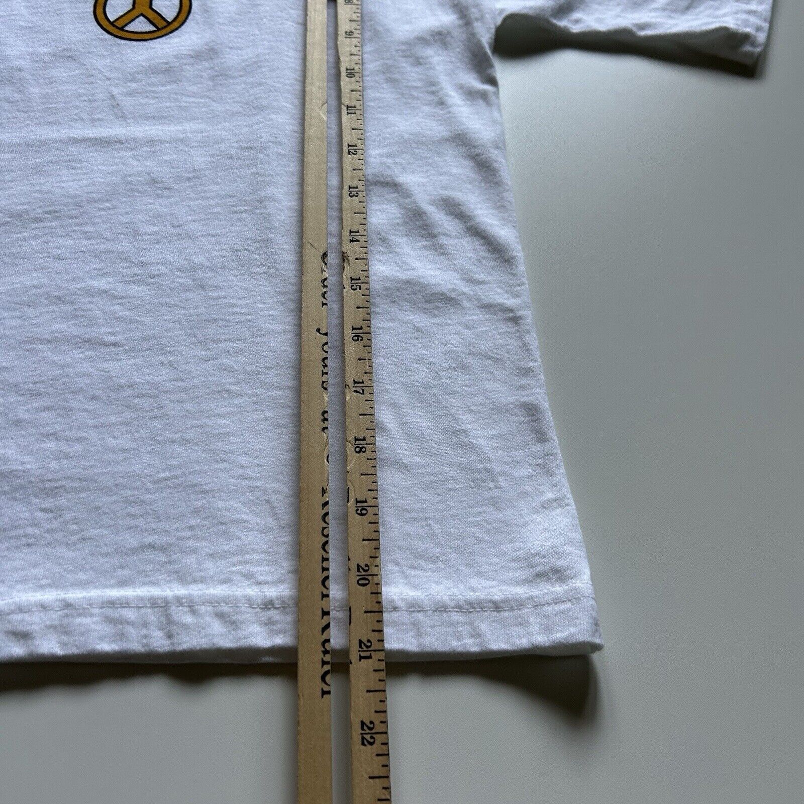 Vintage Vintage 90s Peace Sign Cute Art Graphic T Shirt Youth Small Size US S / EU 44-46 / 1 - 4 Thumbnail
