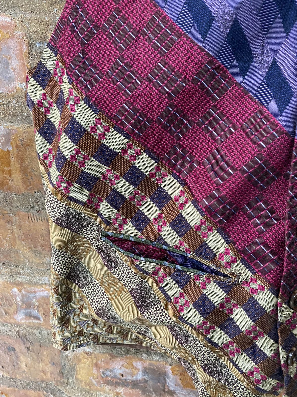 Engineered Garments 2000s Silk Native vest Size US XS / EU 42 / 0 - 6 Thumbnail