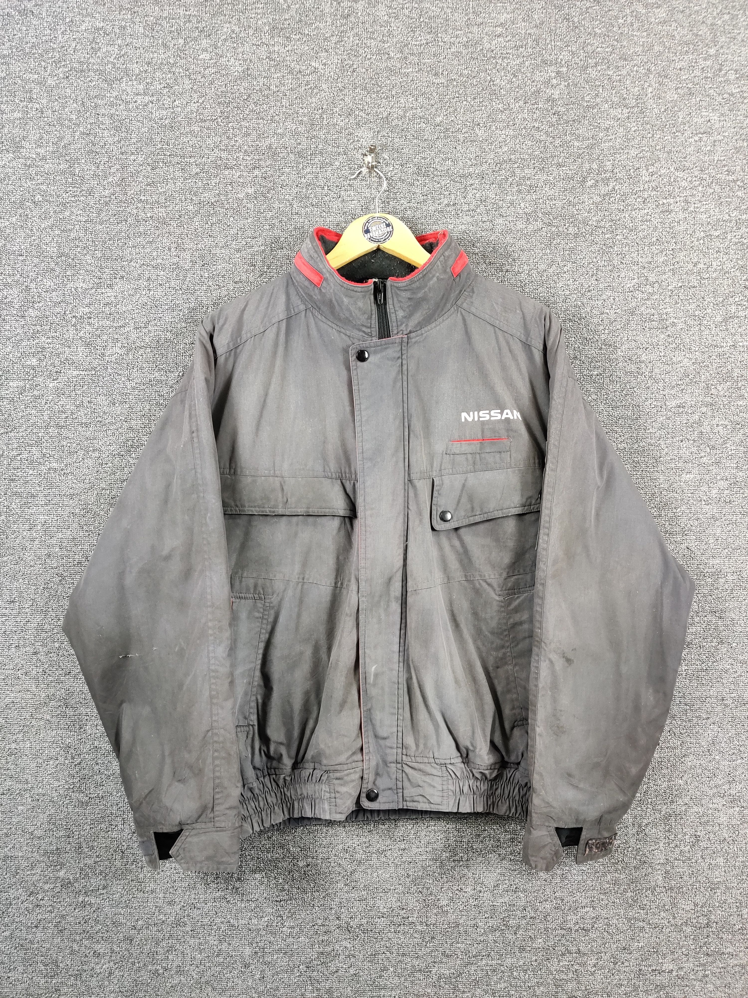 Nissan Vintage Nissan Nismo Racing Team Bomber Jacket Size US L / EU 52-54 / 3 - 3 Thumbnail