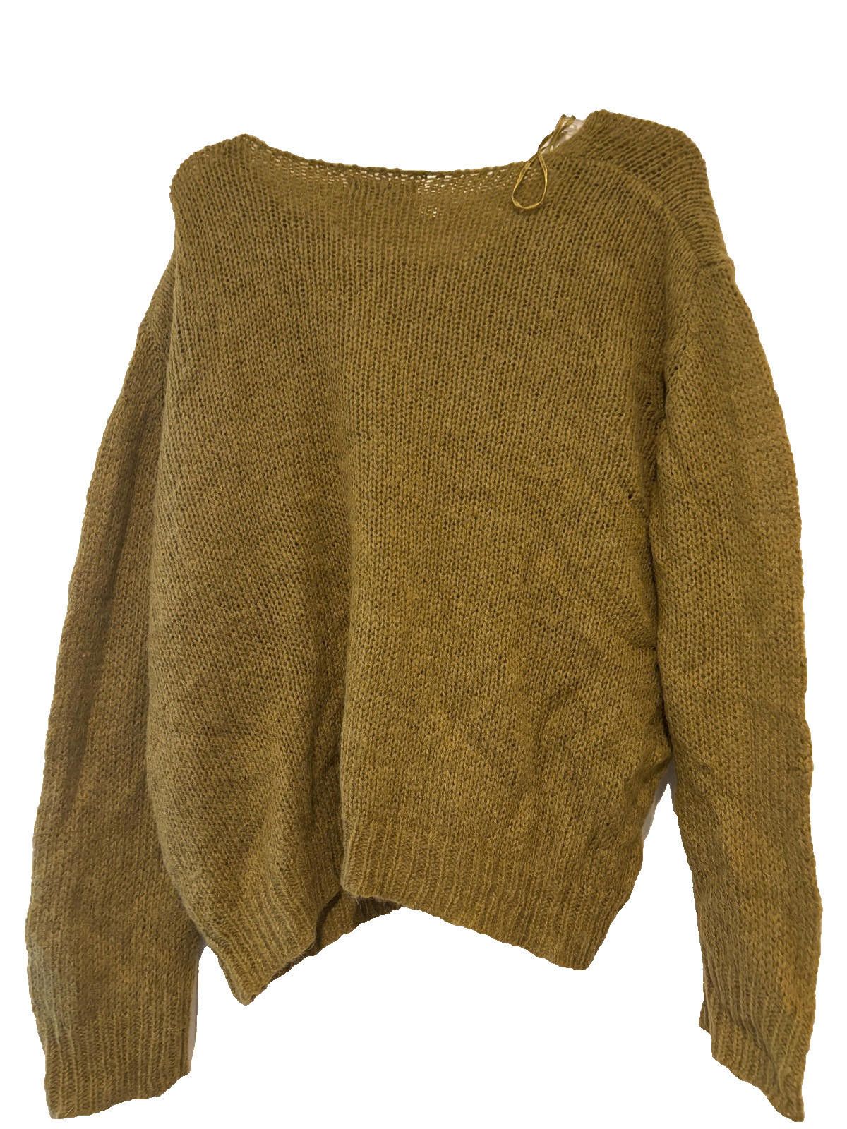 Sage sadie and sage sweater mustard color size medium Size M / US 6-8 / IT 42-44 - 2 Thumbnail