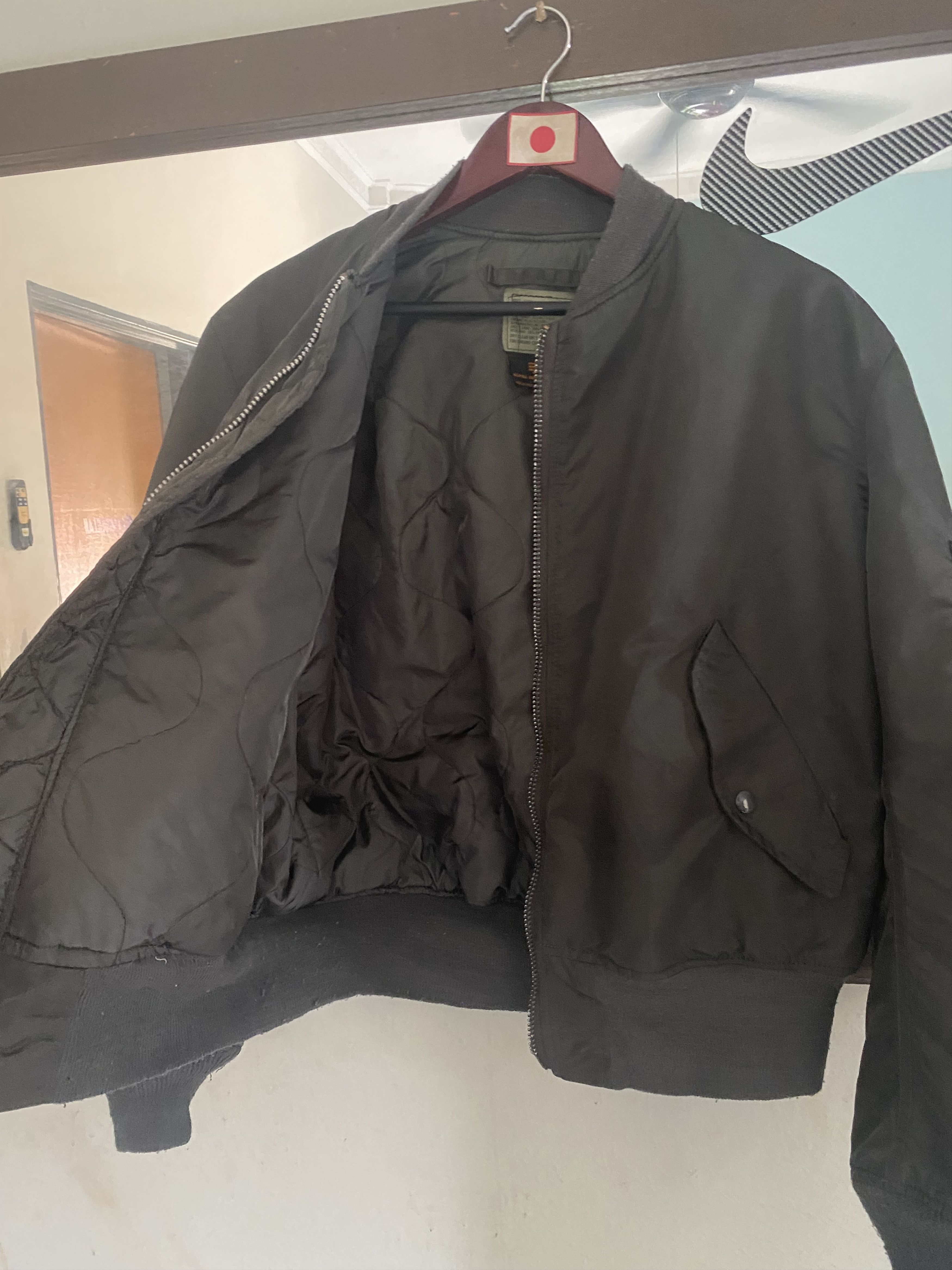 Alpha Industries × Vintage Vintage Alpha Industres Flyer's Bomber Jacket Size US L / EU 52-54 / 3 - 5 Thumbnail