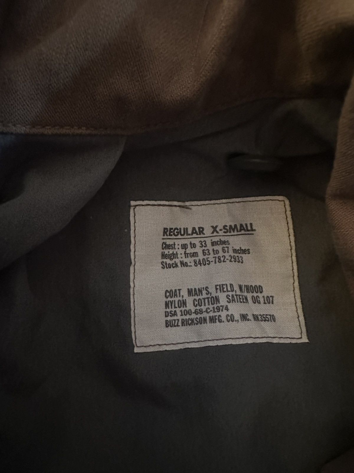 Buzz Rickson's Buzz Rickson’s M-65 Field Jacket – in Rare X-Small Size US XS / EU 42 / 0 - 4 Thumbnail