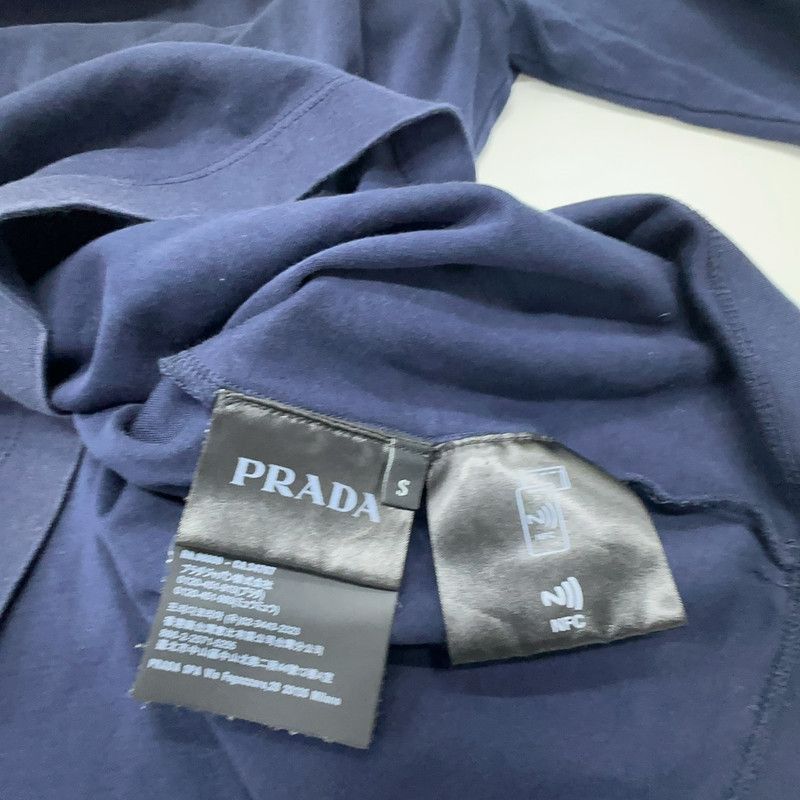 Prada Prada Logo Round Neck Short Sleeve TShirt-2506 Size US S / EU 44-46 / 1 - 6 Thumbnail