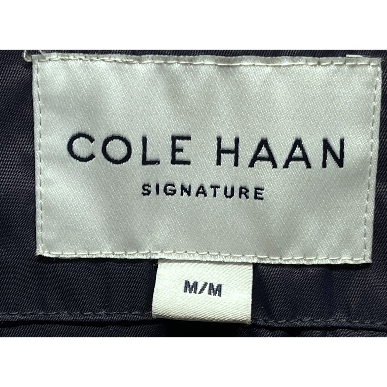 Cole Haan Cole Haan Quilted Puffer Jacket Coat Sz Medium Mens Winter Navy Boxy Field Size US M / EU 48-50 / 2 - 5 Thumbnail