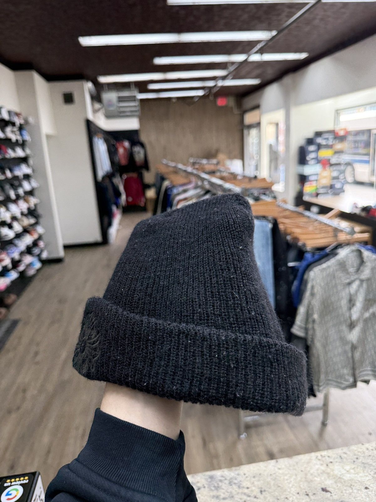 Chrome Hearts Chrome Hearts Black Cross Beanie Size ONE SIZE - 3 Thumbnail