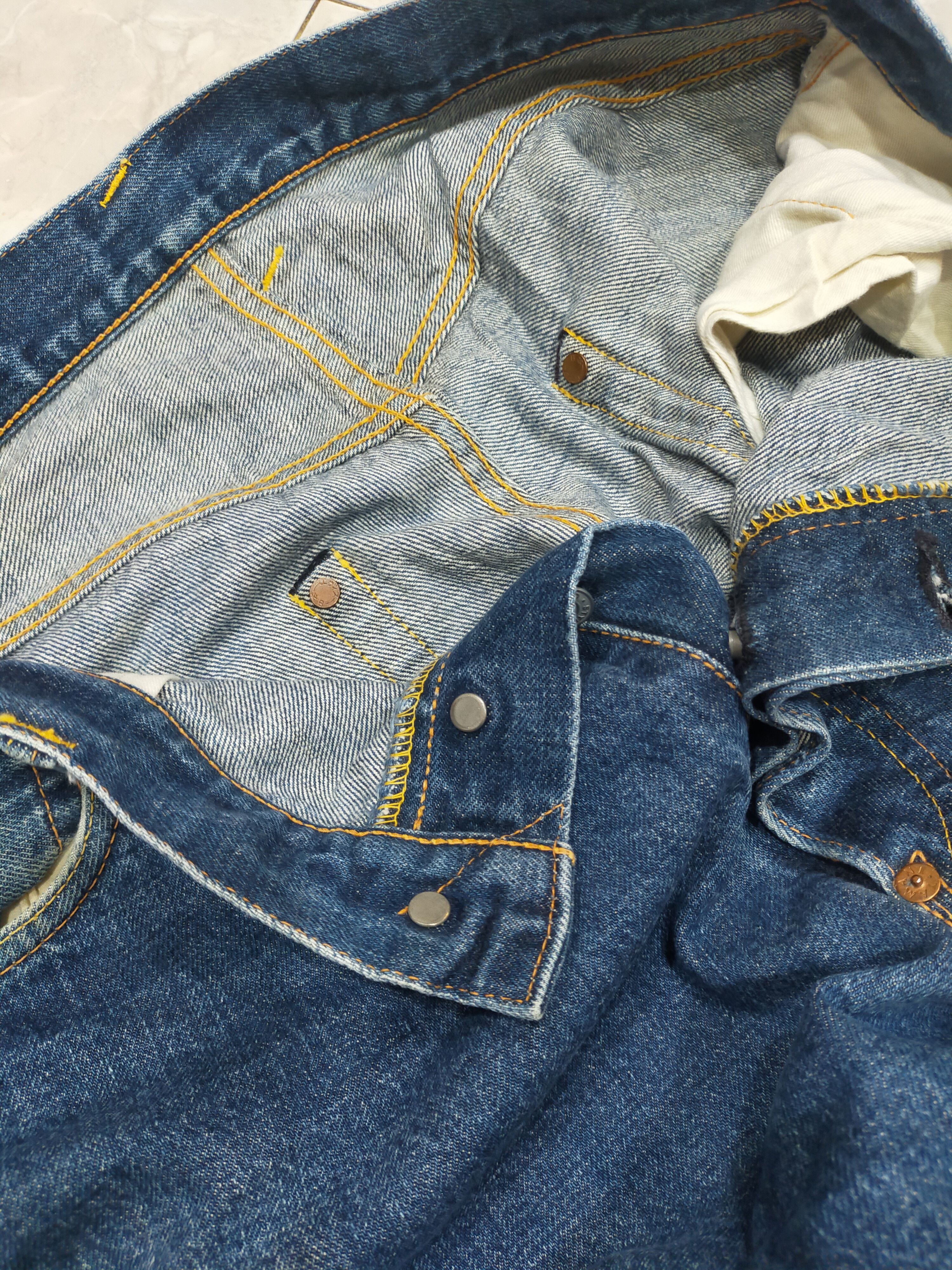 Evisu × Japanese Brand × Orslow Vintage Evisu Japan Selvedge Denim Size US 34 / EU 50 - 11 Thumbnail