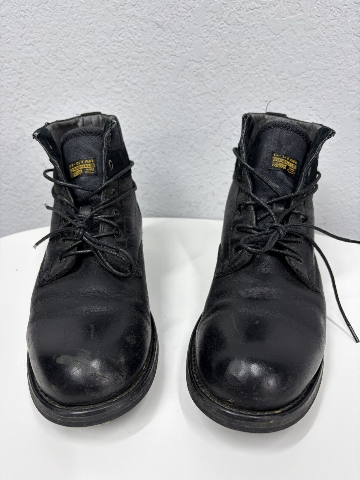 Hedi Slimane Vintage 00s Guidi CCP Style Distressed Leather Biker Boots Size US 9 / EU 42 - 17 Thumbnail
