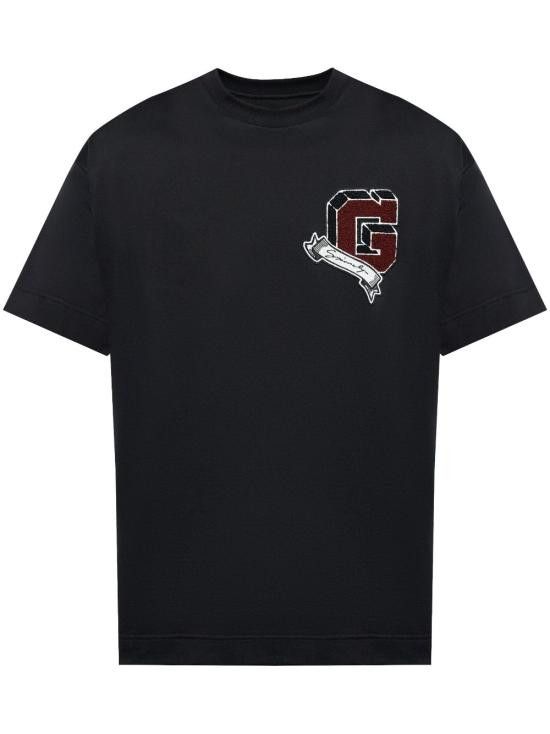 Givenchy GIVENCHY Men T-Shirts BM71MG3YPD 001 Black Size US XL / EU 56 / 4 - 1 Thumbnail