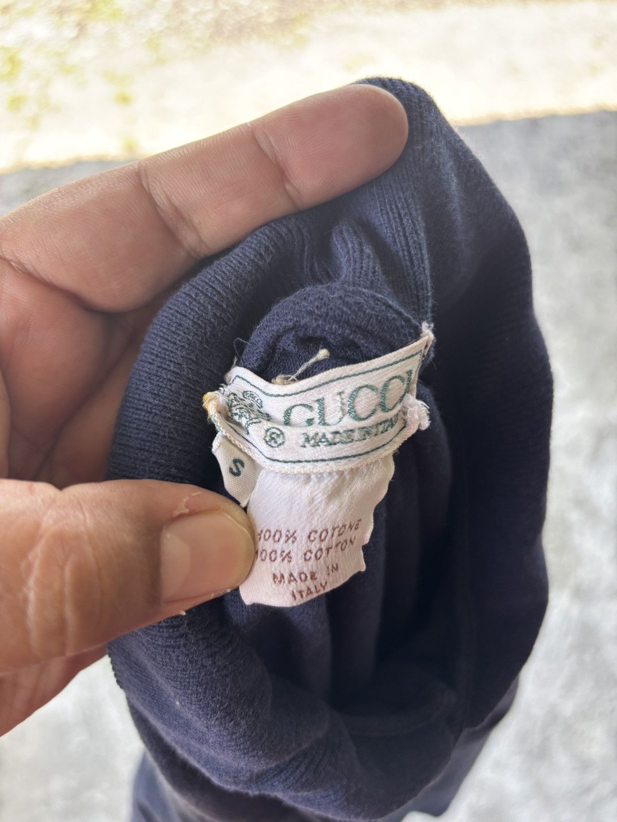 Gucci Vintage Gucci Polo Shirt Size US S / EU 44-46 / 1 - 3 Thumbnail