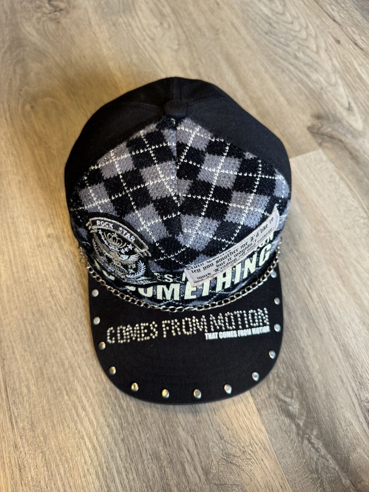14th Addiction THAT COMES FROM MOTION CHAIN & DIAMOND HAT Size ONE SIZE - 4 Thumbnail