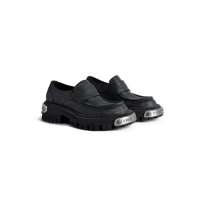Balenciaga o1w1db10526 Tractor Loafers in Black Size US 7 / EU 40 - 2 Thumbnail