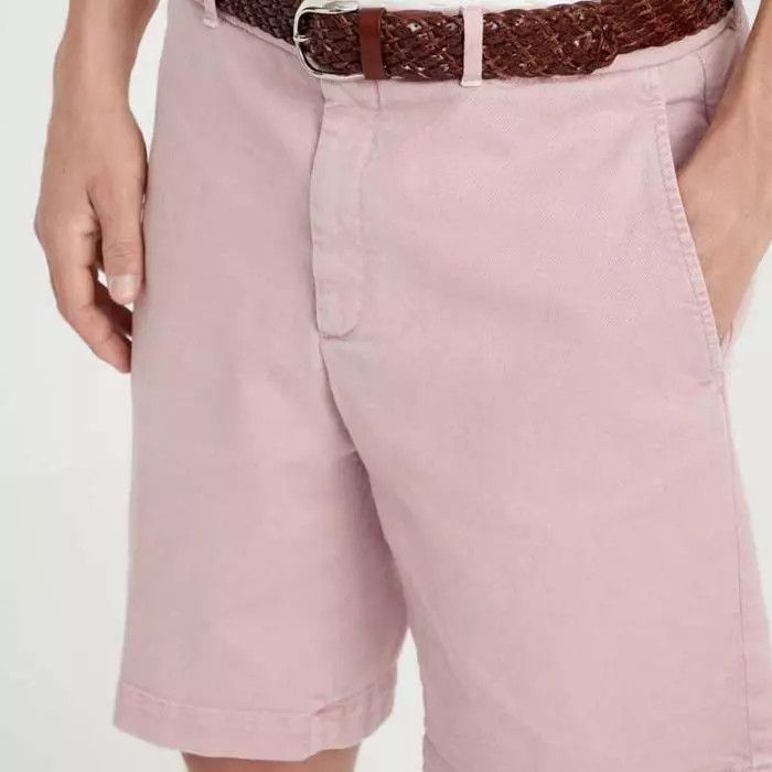 Brunello Cucinelli Dyed Denim Bermuda Shorts in Pink Size US 36 / EU 52 - 3 Thumbnail