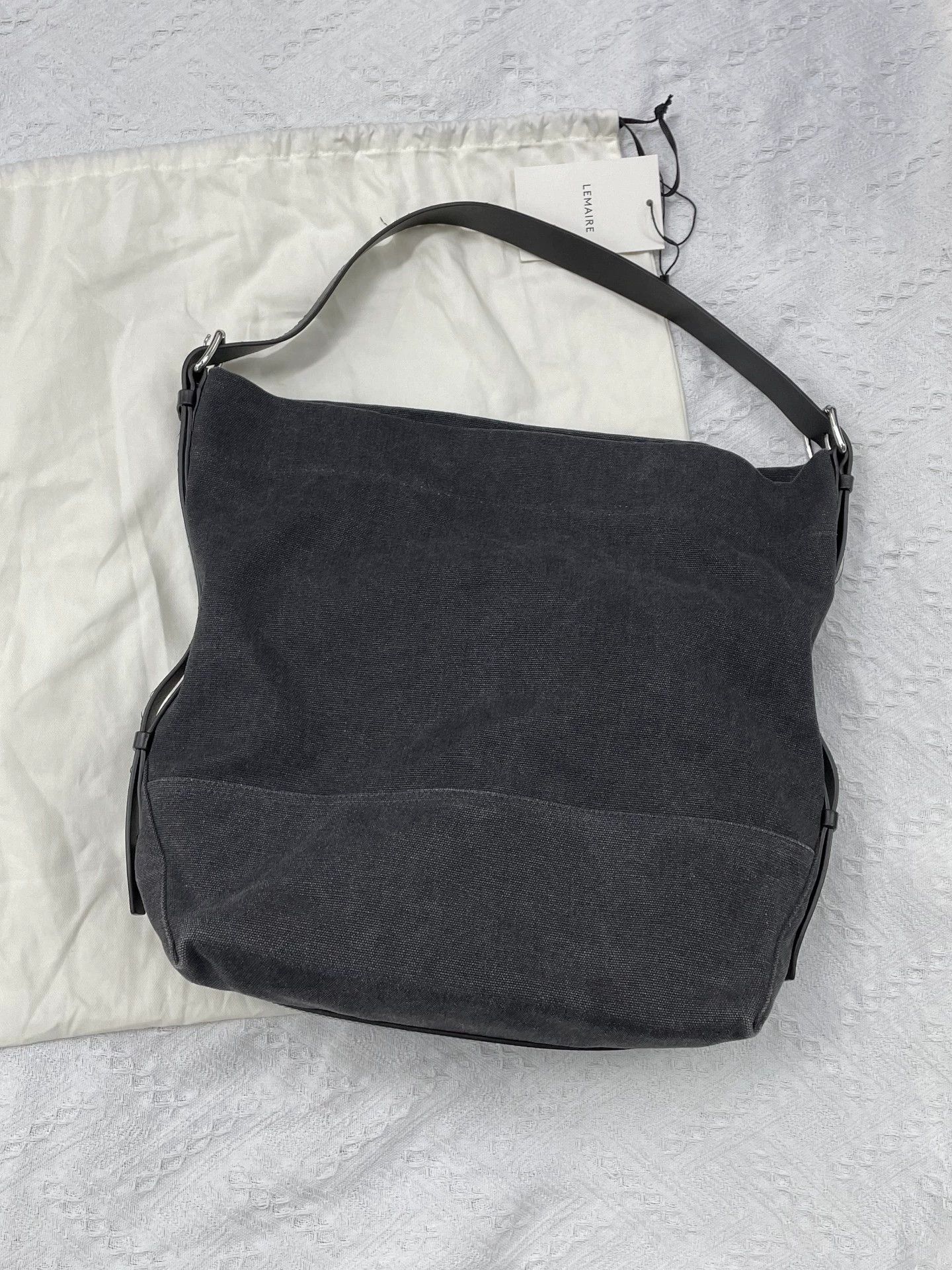 Lemaire Lemaire Canvas Belted Tote Bag w/ Dust Bag Size ONE SIZE - 1 Thumbnail