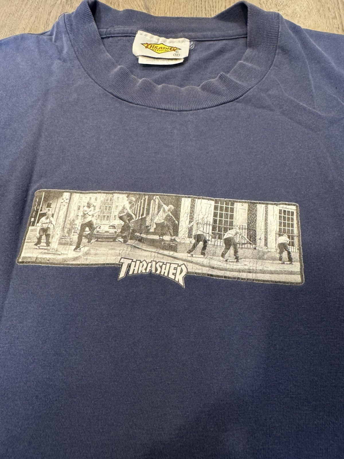 Thrasher VINTAGE THRASHER SKATEBOARDING T SHIRT Size US M / EU 48-50 / 2 - 3 Thumbnail