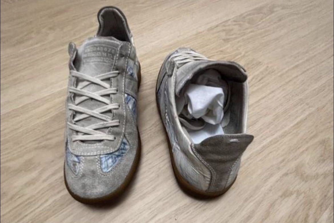 Maison Margiela Maison Margiela Replica drawn with blue pen 07ss Size US 9 / EU 42 - 5 Thumbnail