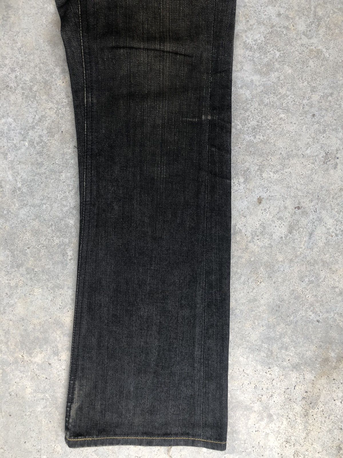 Lee Japanese Lee Flared Jeans Distressed Jeans Size US 33 - 7 Thumbnail