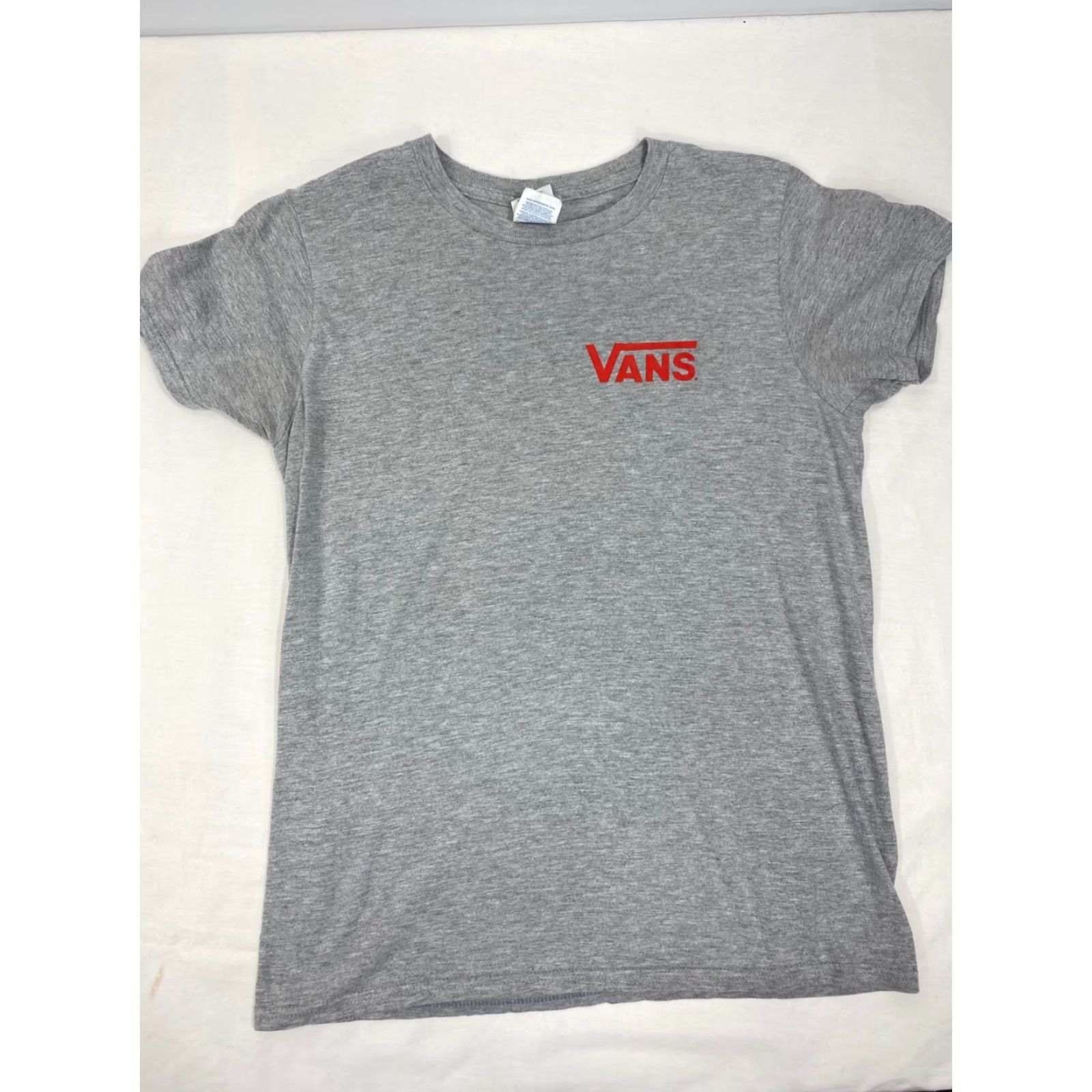 Vans VANS Off The Wall Gray Men's T-Shirt S Small Size Regular Crew Neck Short Sleeve California Logo Vintage No Size US S / EU 44-46 / 1 - 3 Thumbnail