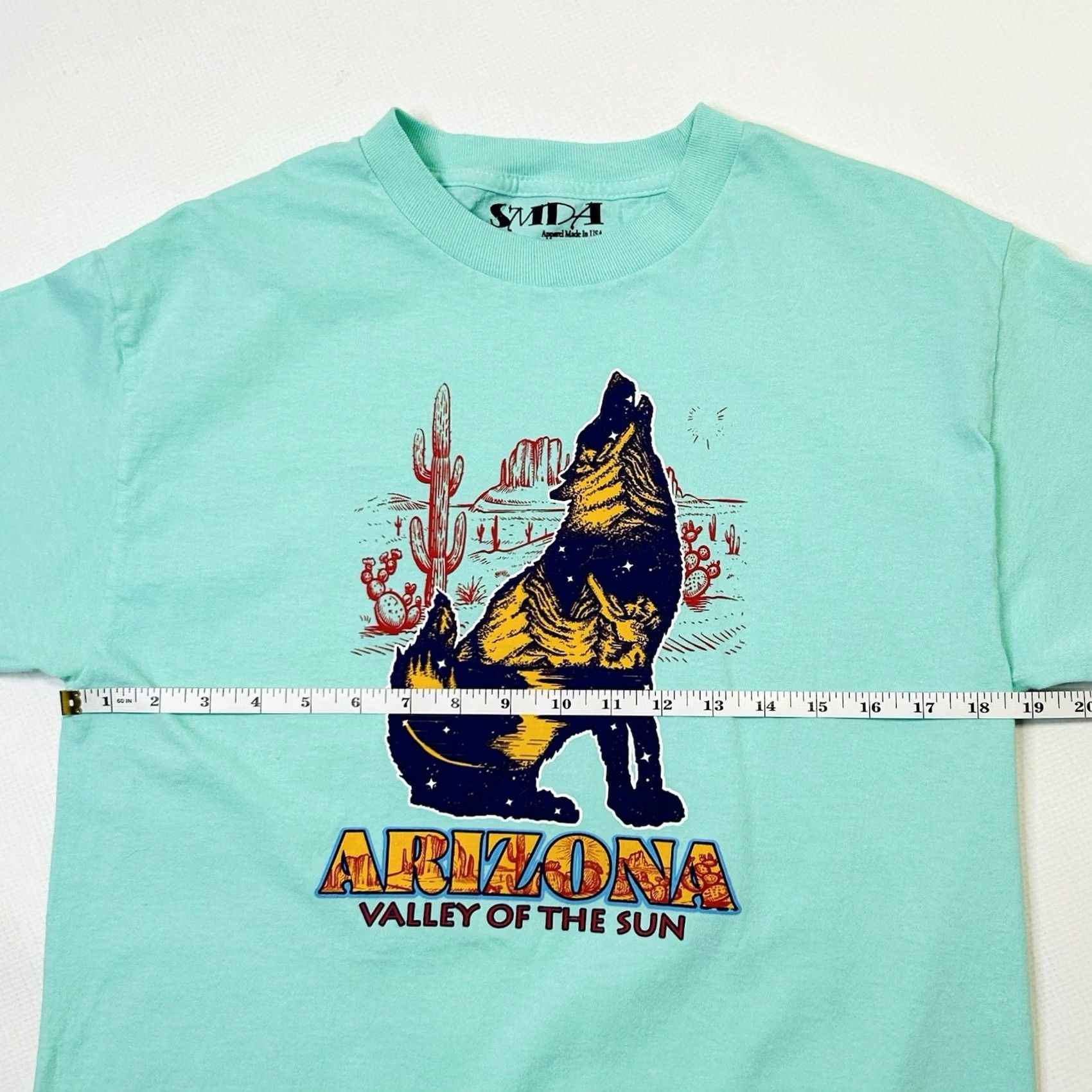 Vintage VINTAGE SMDA Arizona Valley Of The Sun T Shirt Size Medium Coyote Desert Cactus USA Made Size M / US 6-8 / IT 42-44 - 6 Thumbnail
