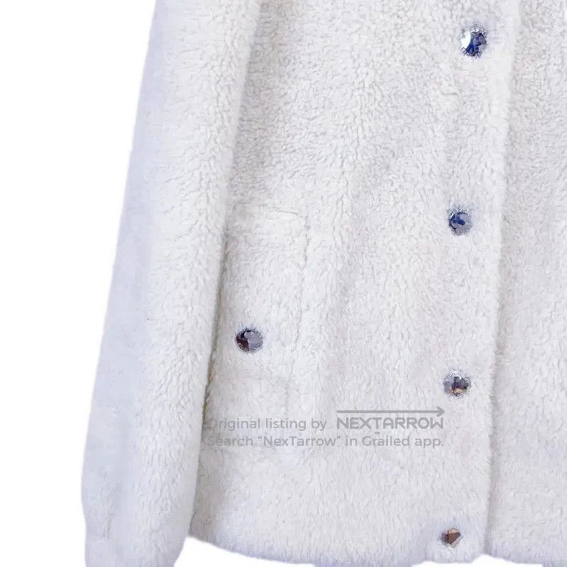 Burberry Burberry Women's White Cotton Mid-Length Jacket. Size XS / US 0-2 / IT 36-38 - 4 Thumbnail
