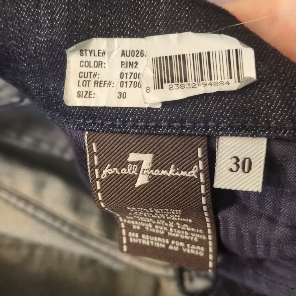 7 For All Mankind 7 for all mankind Kaylie slim & sexy bootcut jeans size 30 Size 30" / US 8 / IT 44 - 4 Thumbnail