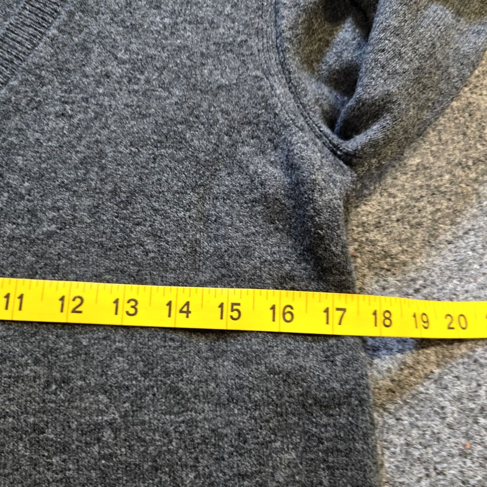J.Crew J.CREW Sweater Top Womens Small Gray Alpaca Wool Tunic Pocket Long Sleeve Casual Size S / US 4 / IT 40 - 5 Thumbnail