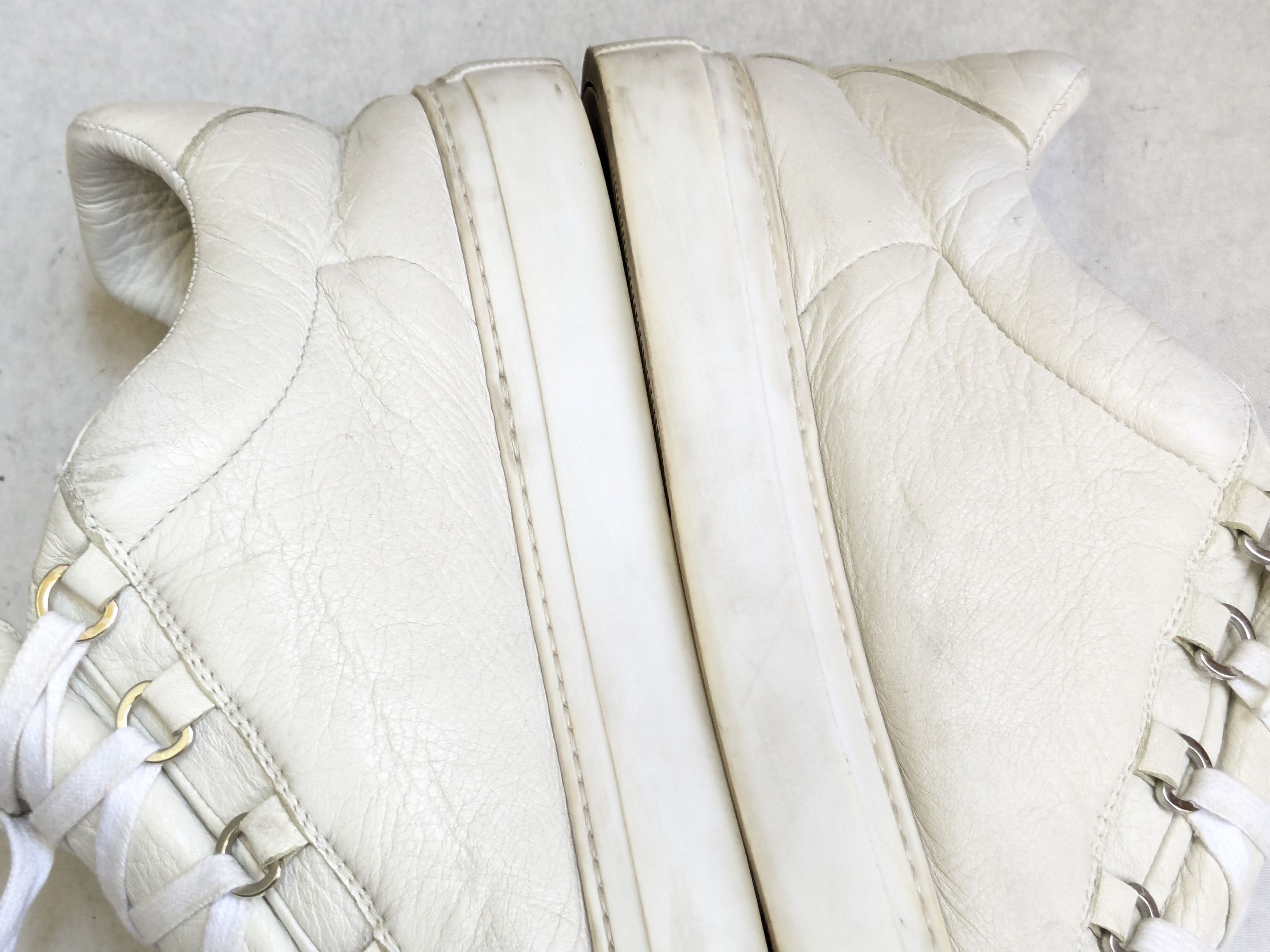Balenciaga Balenciaga Arena Sneakers White 14 47 Low Tops Leather Size US 14 / EU 47 - 14 Thumbnail