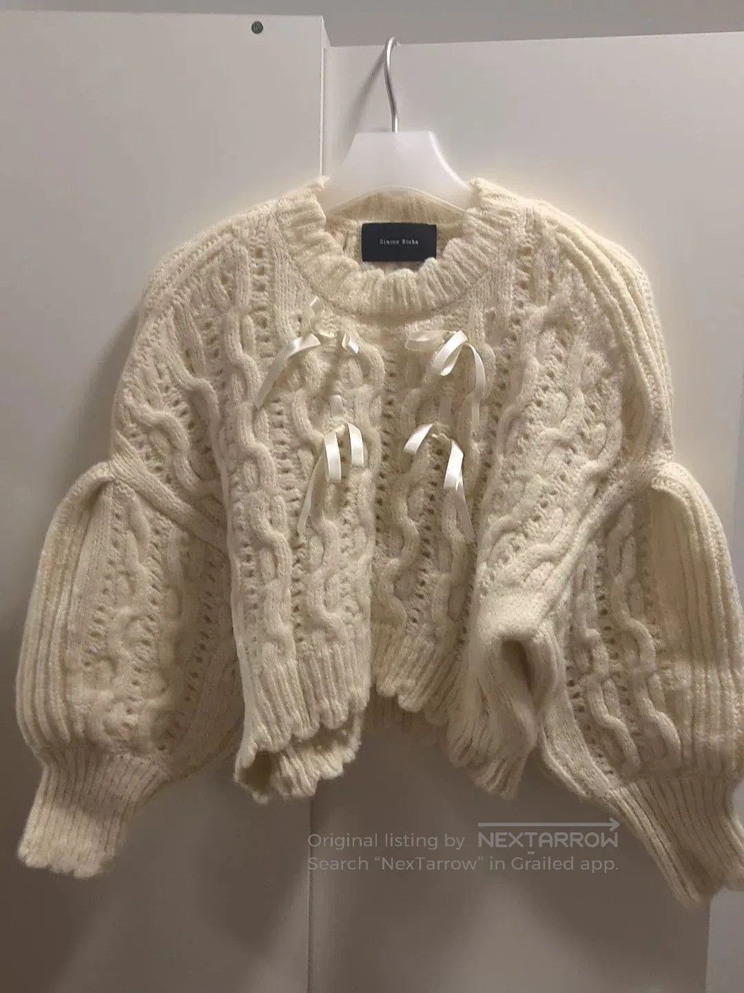 Simone Rocha Simone Rocha Cable Knit Sweater. Size M / US 6-8 / IT 42-44 - 1 Thumbnail