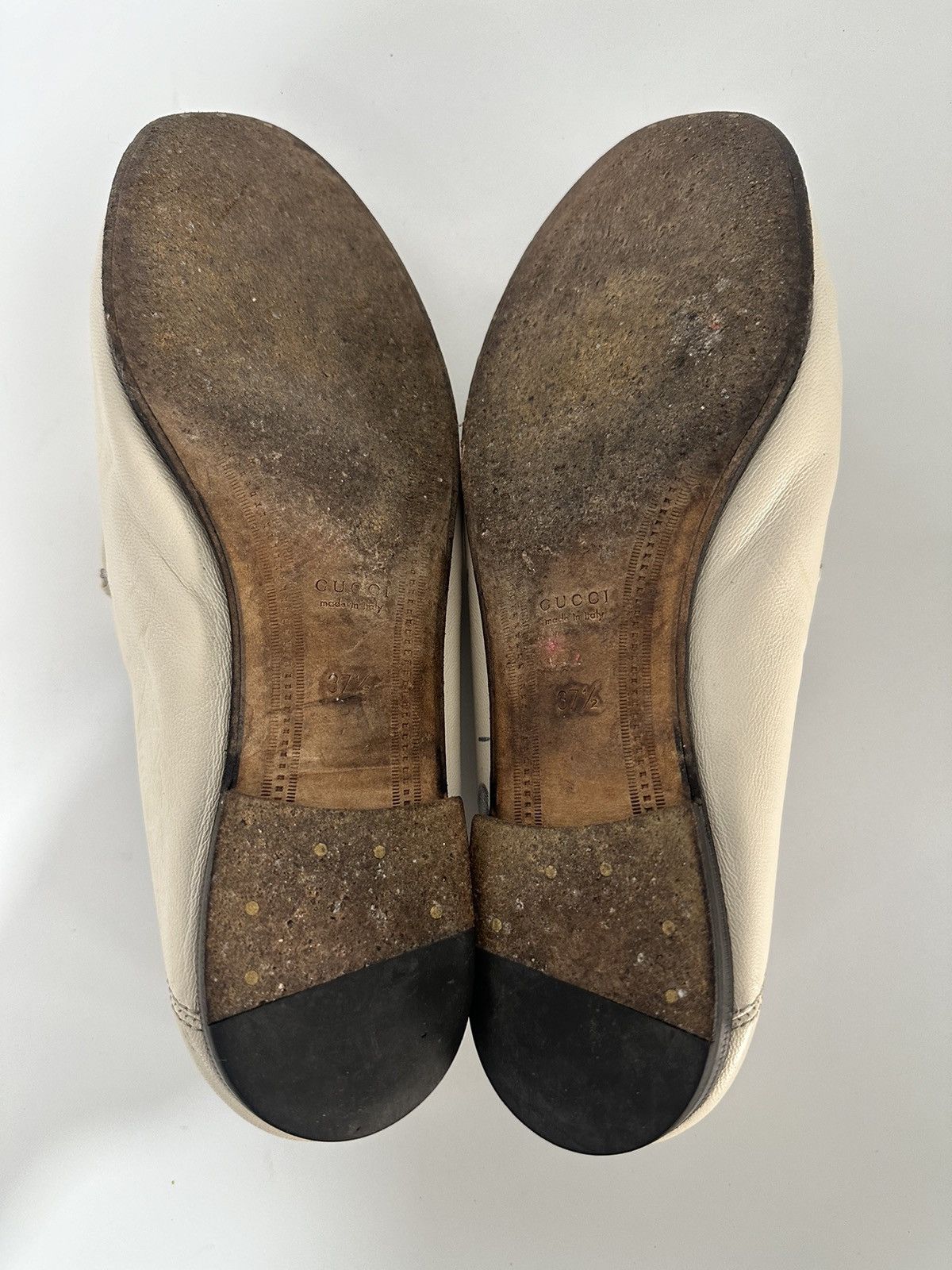 Gucci GUCCI Lambskin Womens Brixton Horsebit Loafers Size US 7.5 / IT 37.5 - 6 Thumbnail