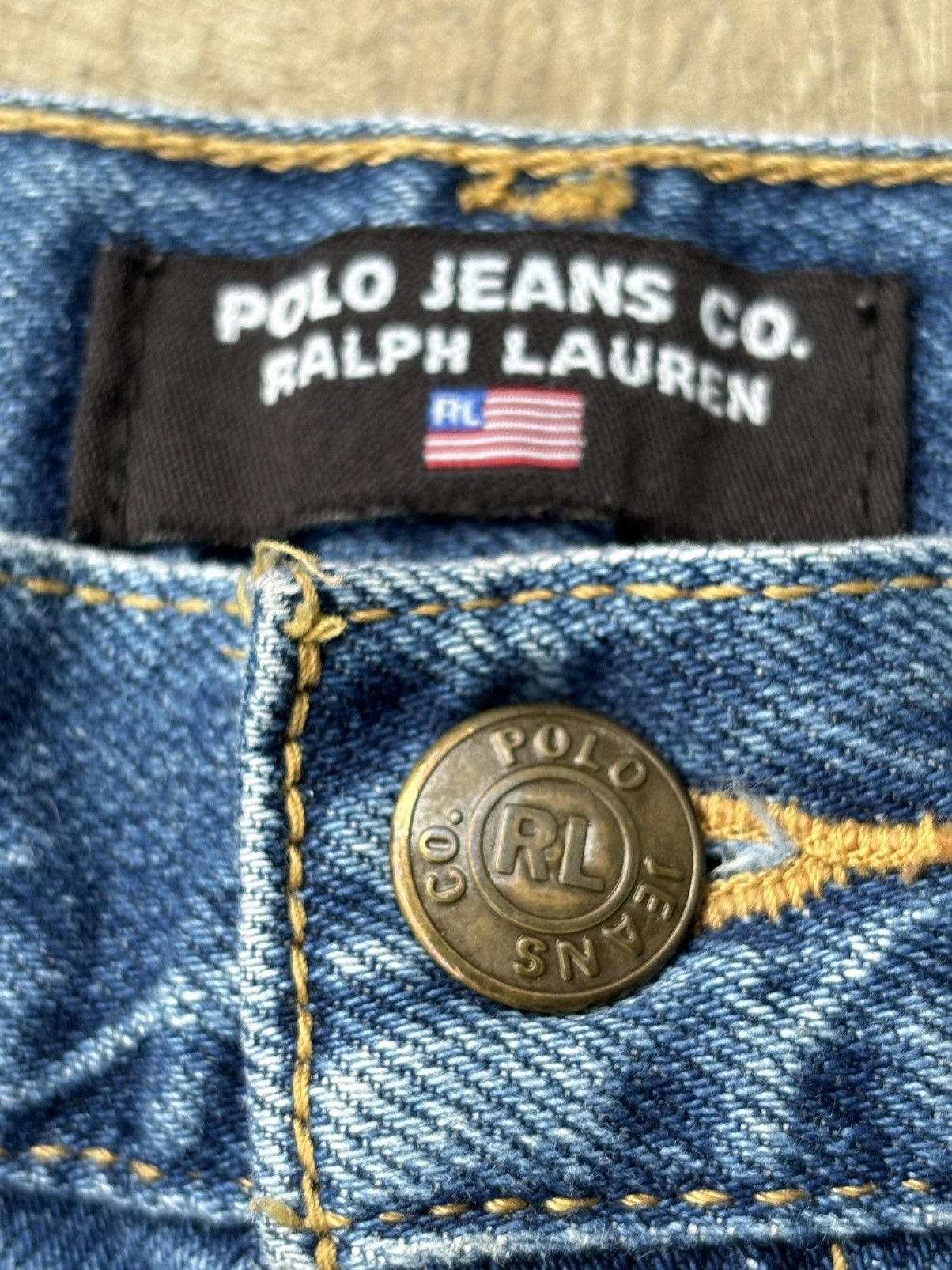 Polo Ralph Lauren Vtg 90’s Polo Jeans Ralph Lauren Carpenter Size US 28 / EU 44 - 9 Thumbnail