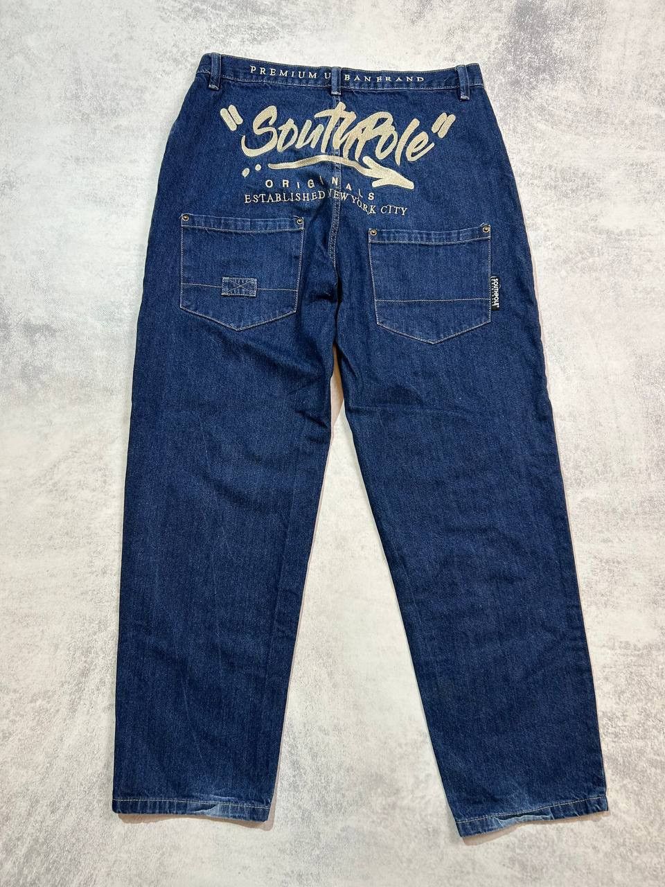 Southpole Southpole rare man denim jeans with back logo in size 36 Size US 36 / EU 52 - 1 Thumbnail