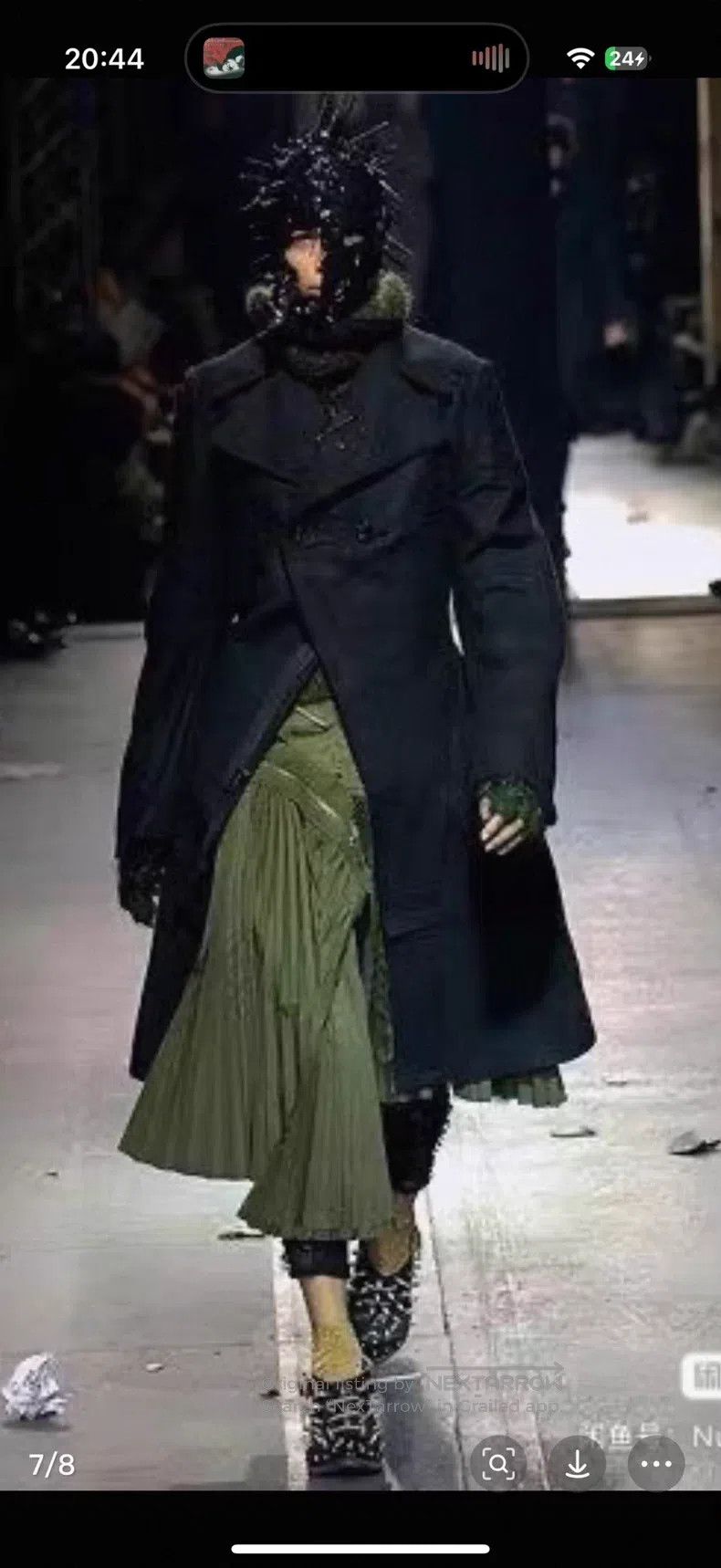 Junya Watanabe Junya Watanabe Military long skirt Size 23" - 7 Thumbnail