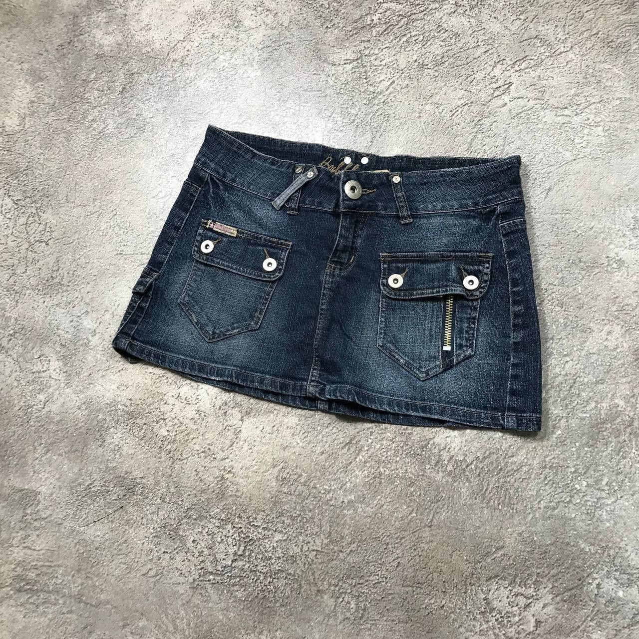 Vintage Y2K Mini Skirt Vintage Japan Distressed Streetwear Slim 28 Size 28" / US 6 / IT 42 - 2 Thumbnail